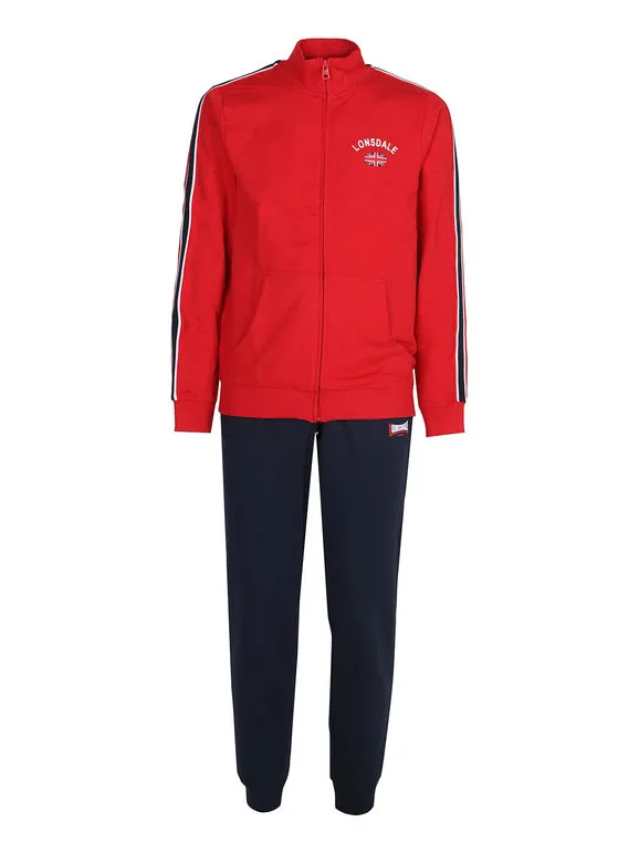 Lonsdale Survêtement homme en coton avec zip