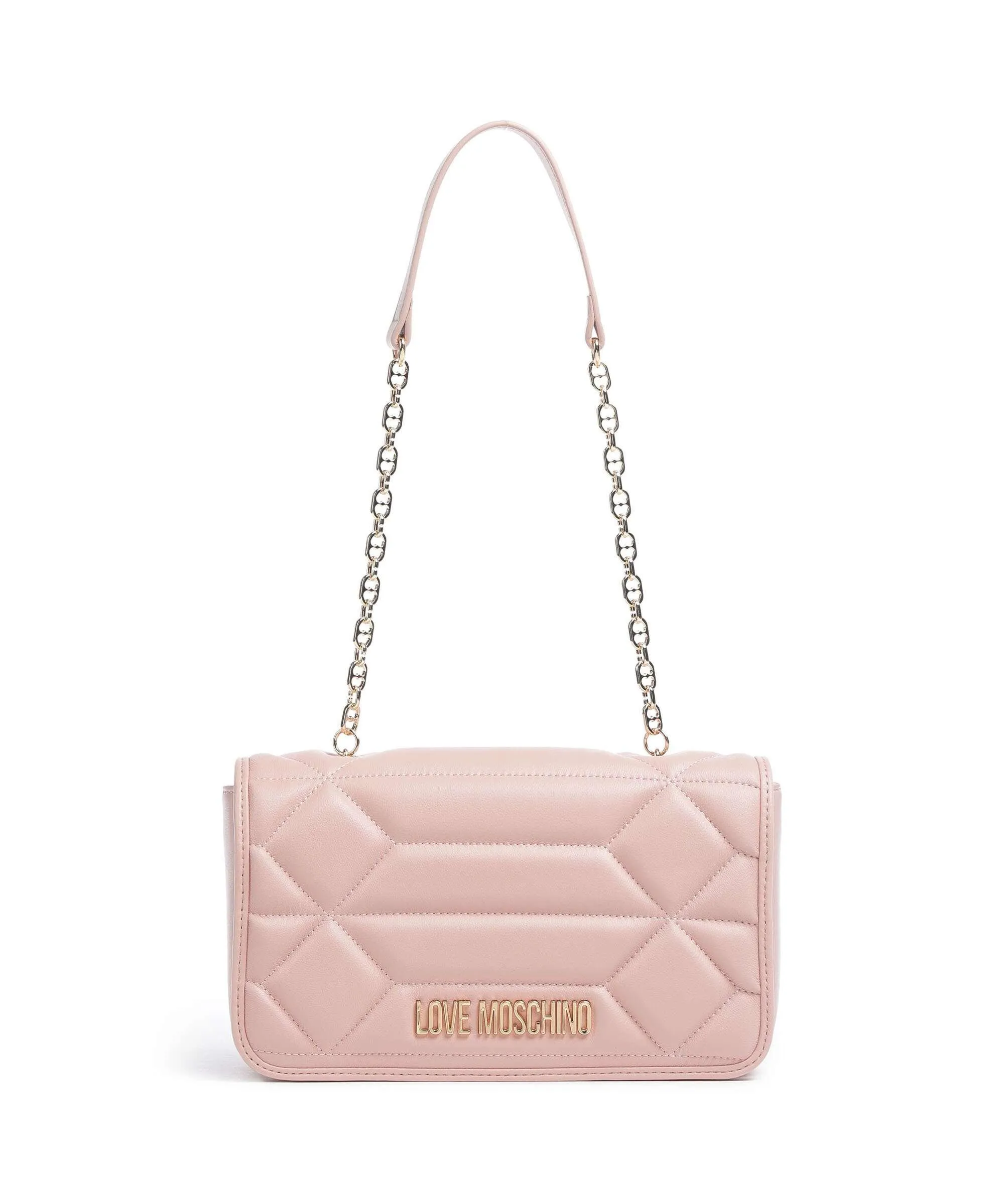  Love Moschino Kaleidoscope Borsa a spalla pelle sintetica rosa  