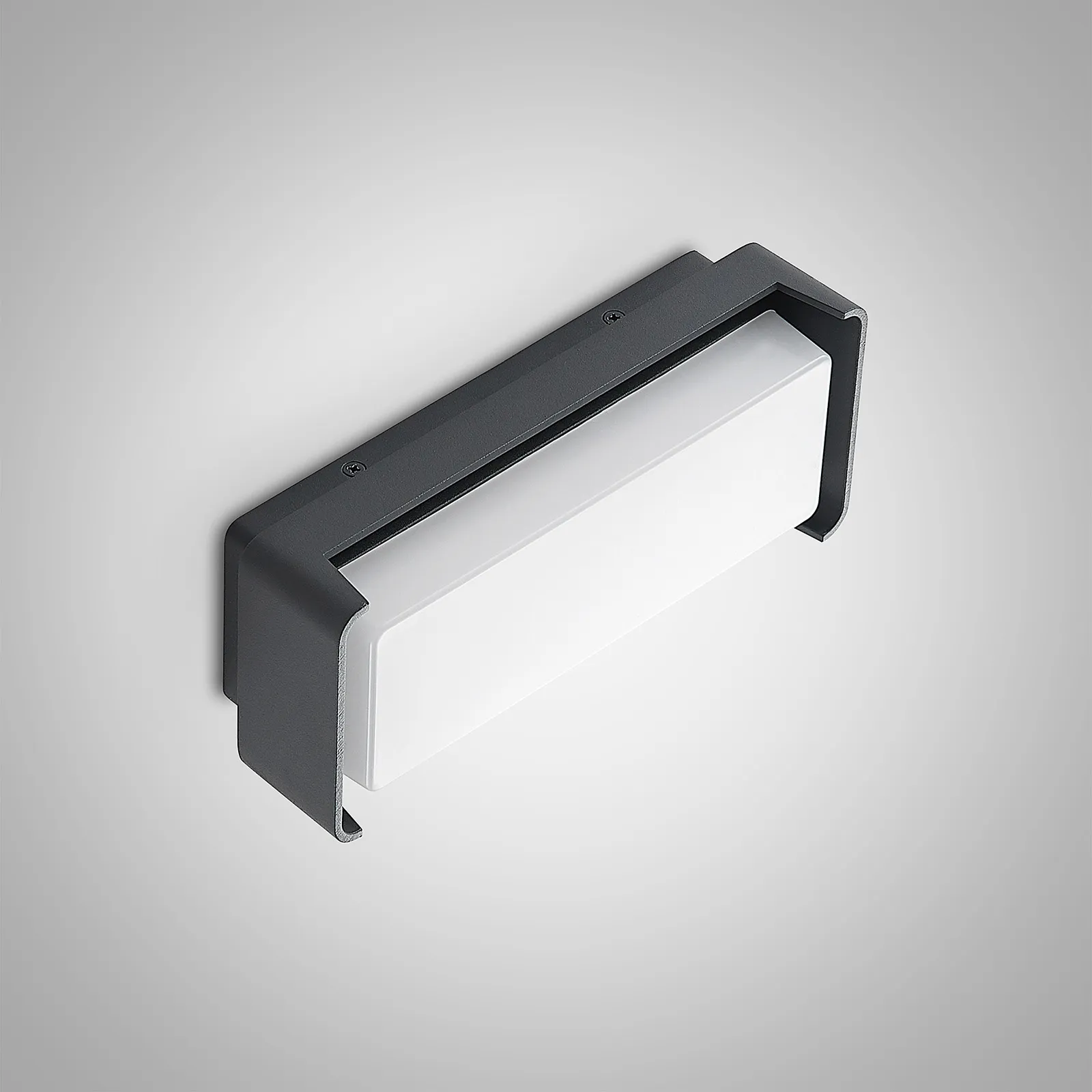 Lucande Applique da esterni LED Babet, antracite