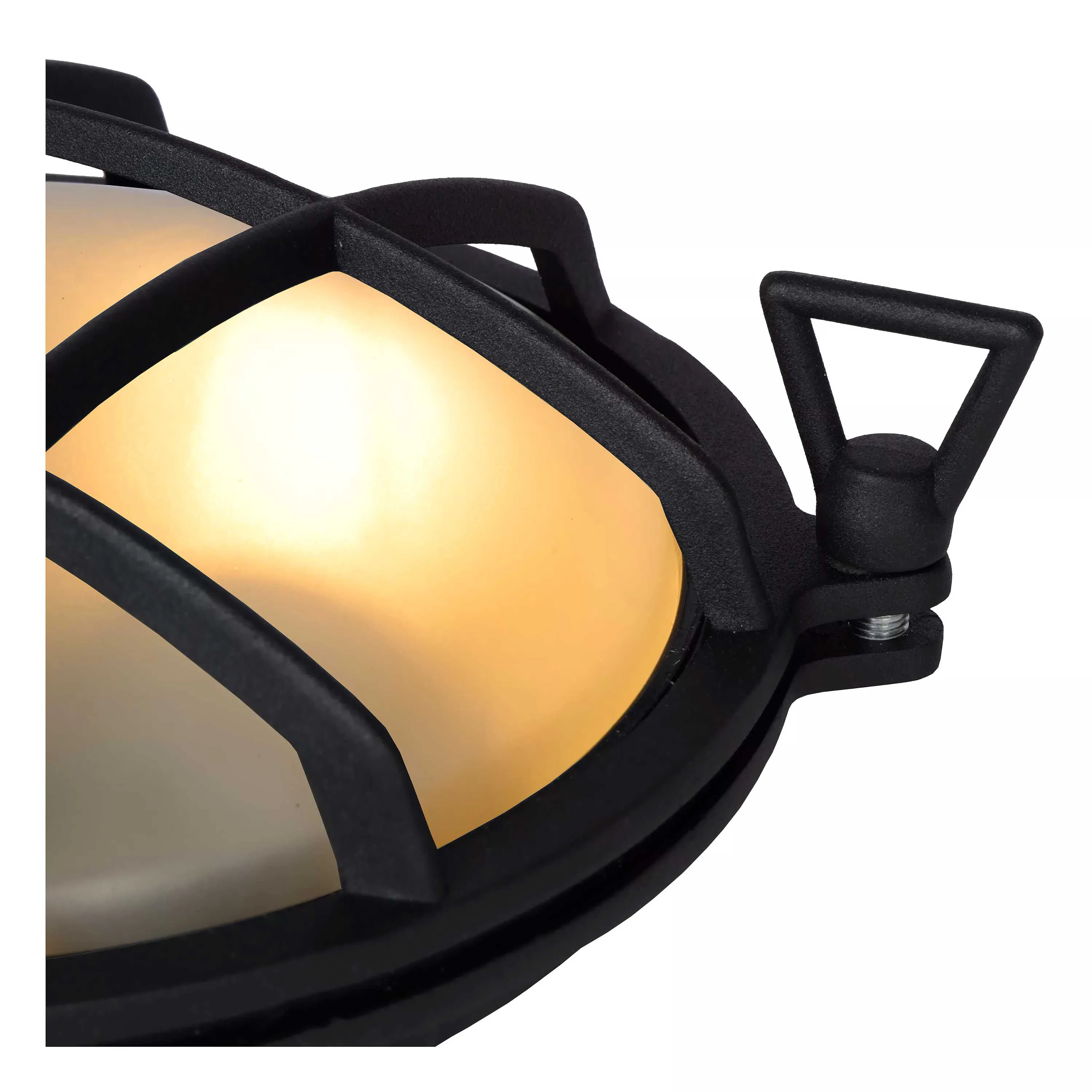 Lucide  Applique da esterno con struttura in alluminio e diffusore in vetro Dudley - 40W