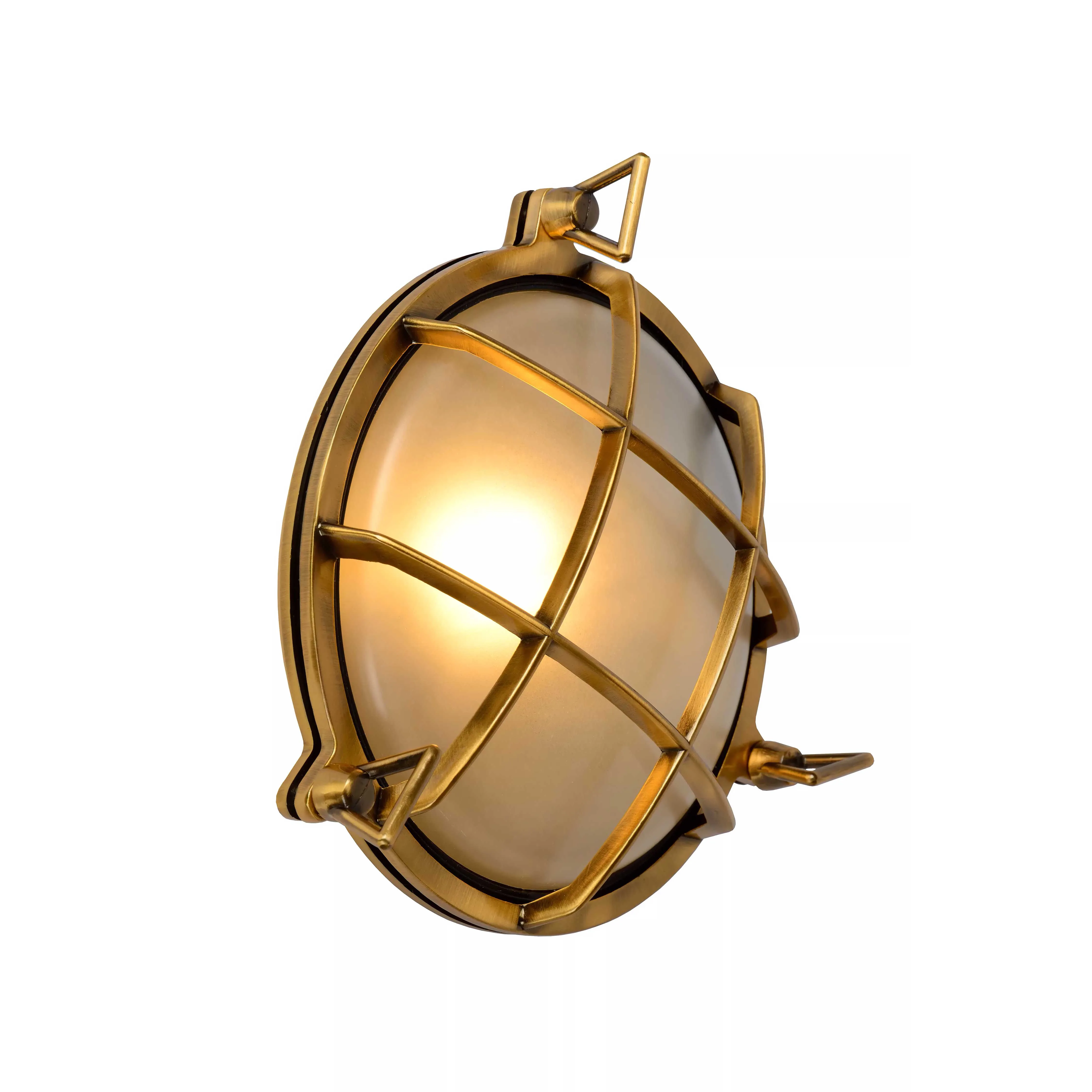 Lucide  Applique da esterno con struttura in alluminio e diffusore in vetro Dudley - 40W