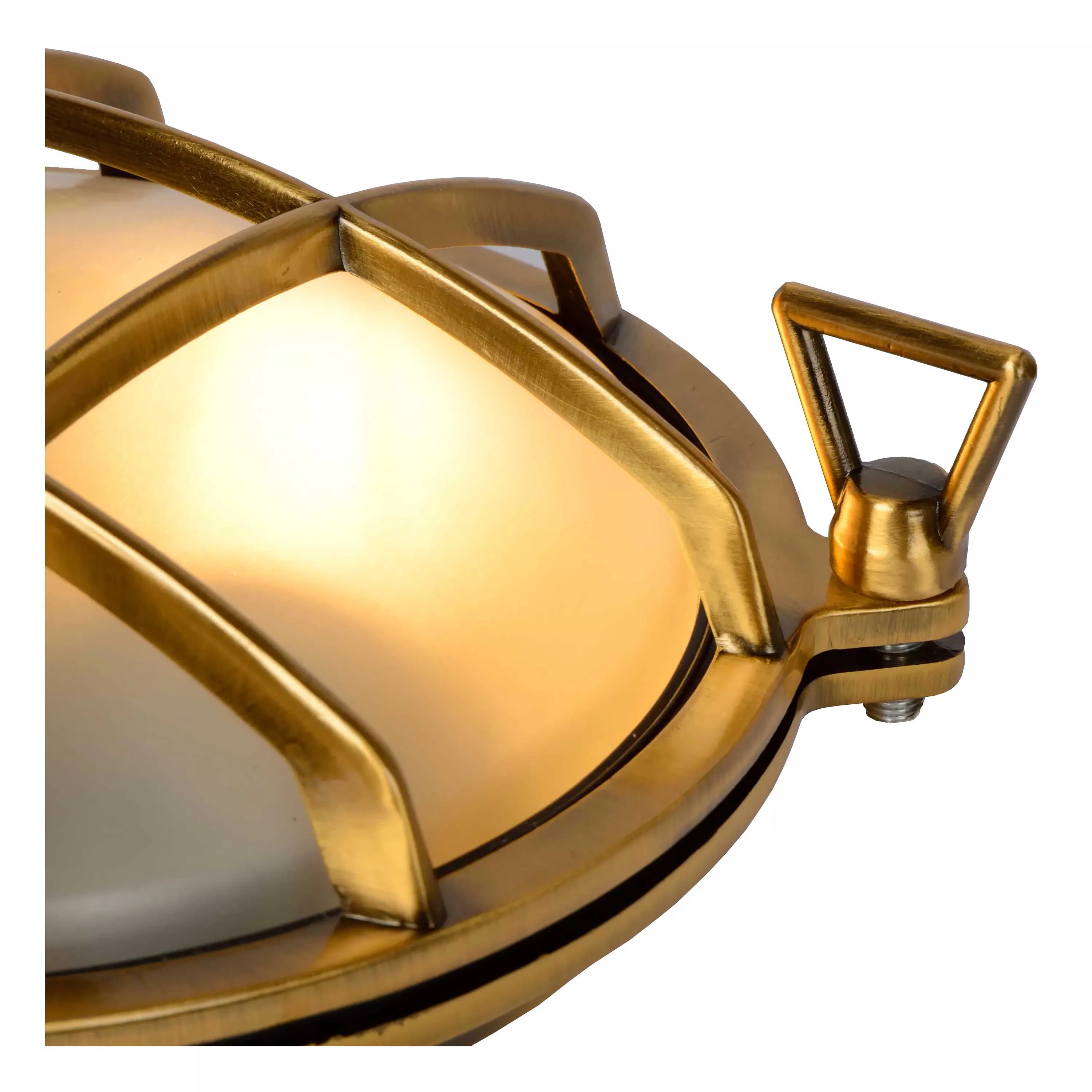Lucide  Applique da esterno con struttura in alluminio e diffusore in vetro Dudley - 40W
