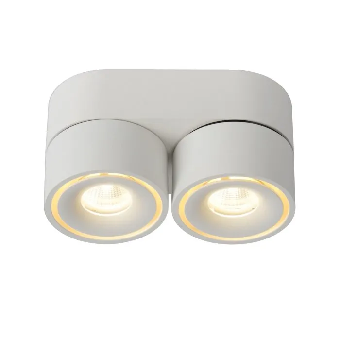 Lucide YUMIKO Plafoniera LED Bianco, 2-Luci