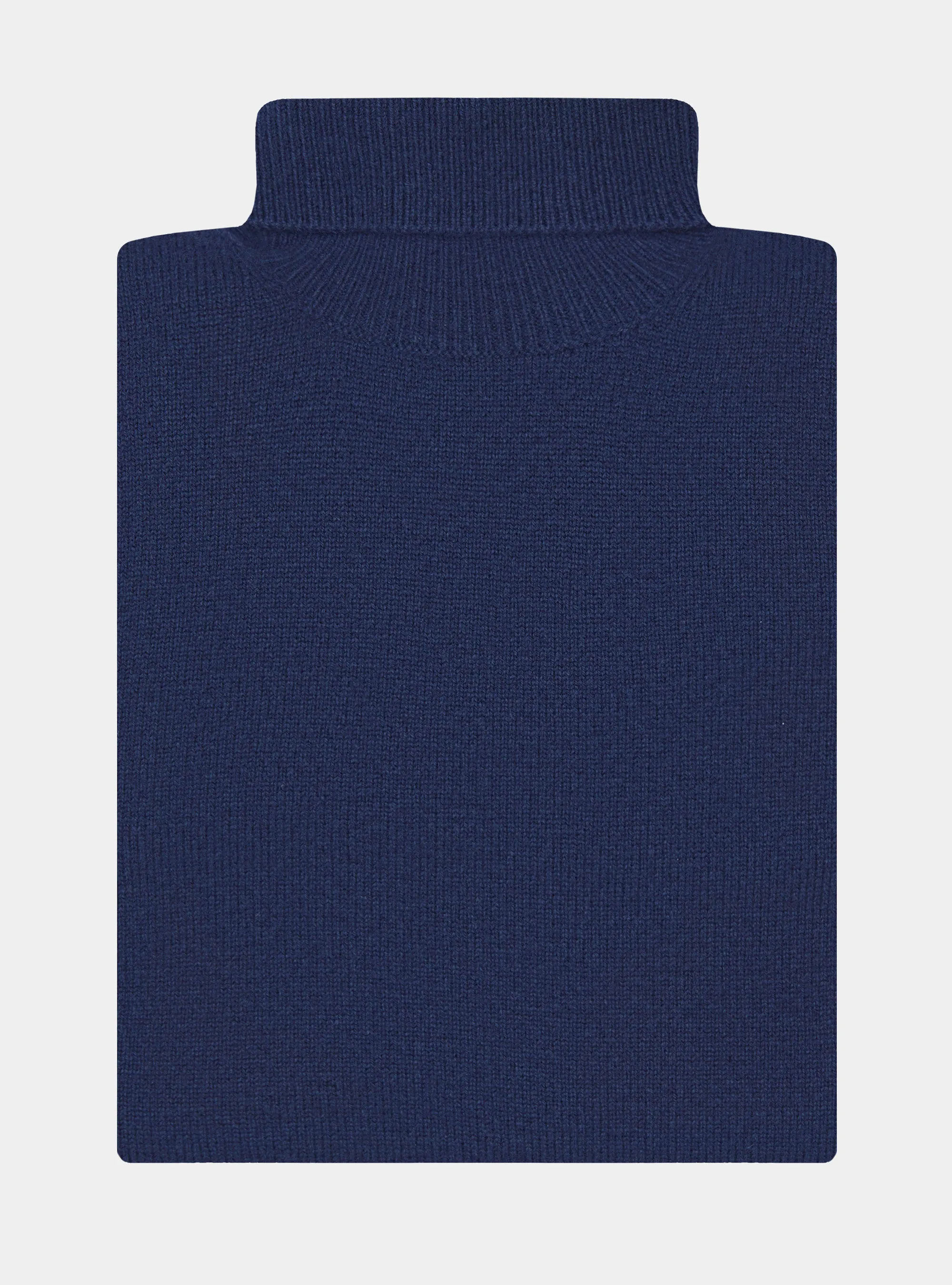 Maglia collo alto in lana merino