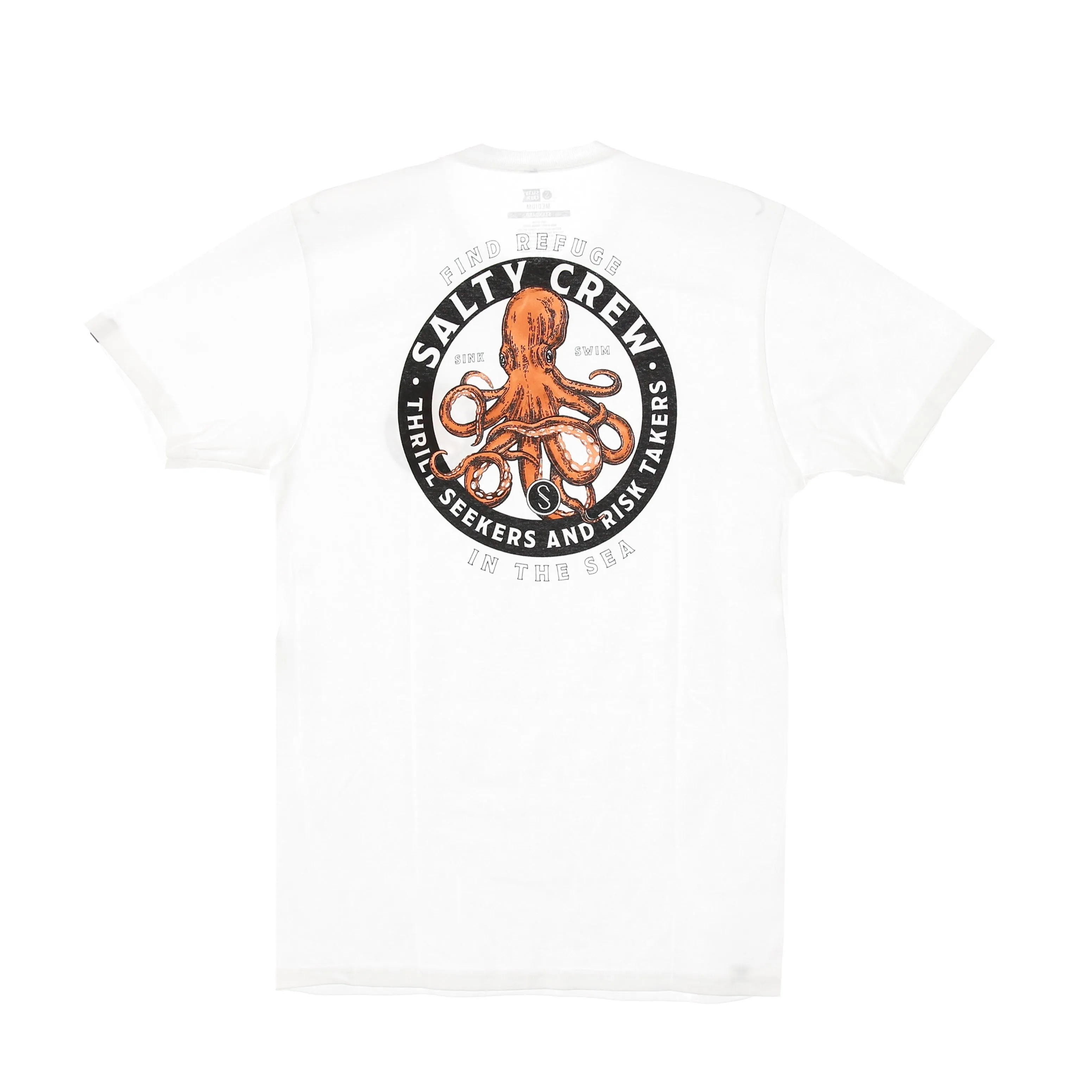 Maglietta Uomo Deep Reach Tee White