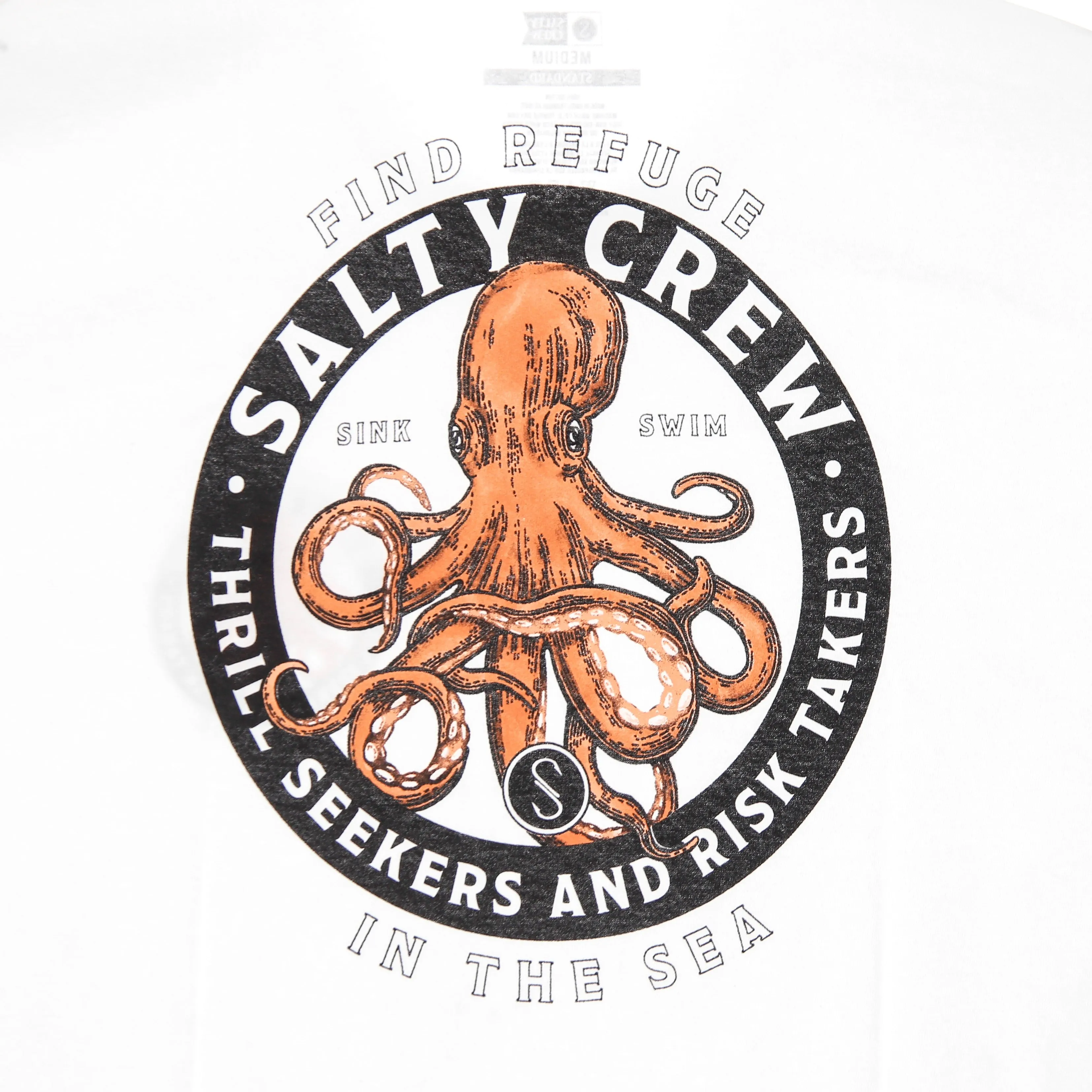 Maglietta Uomo Deep Reach Tee White