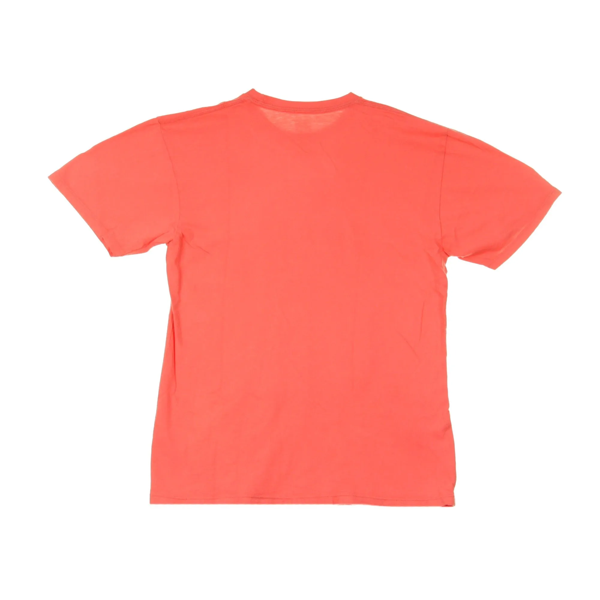 Maglietta Uomo Essentials Box Logo Coral Cayenne
