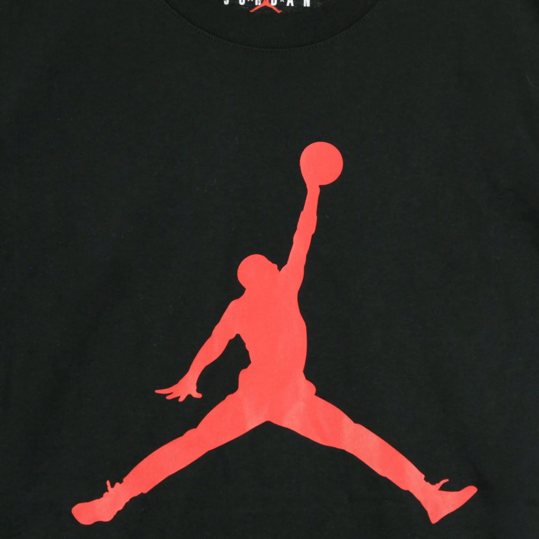 Maglietta Uomo Jumpman Crew Black/gym Red