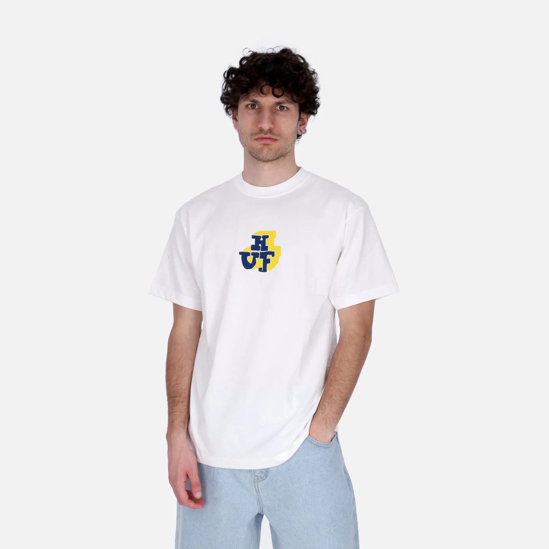 Maglietta Uomo Morex Remix Tee White