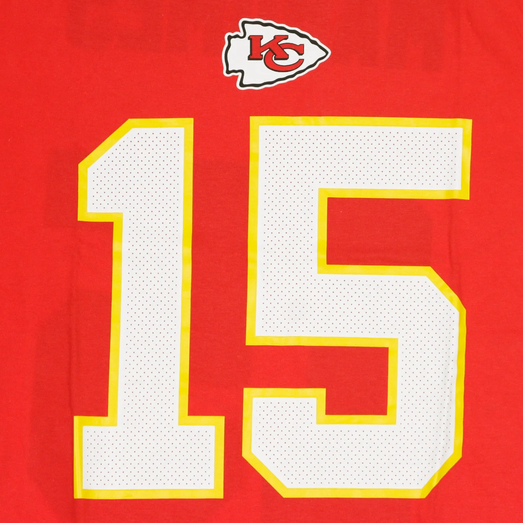 Maglietta Uomo Nfl Player Essential Tee No 15 Mahomes Kanchi Original Team Colors