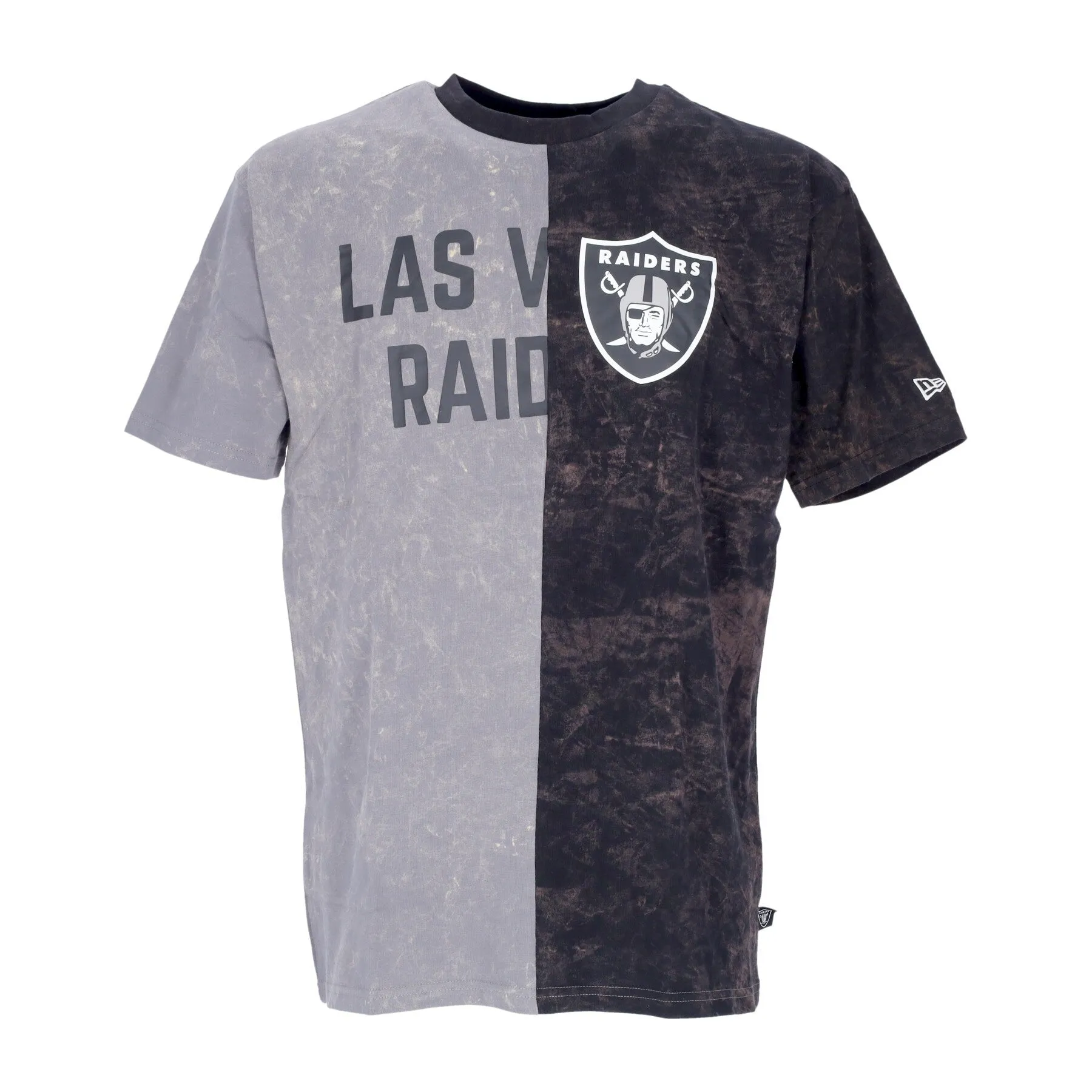 Maglietta Uomo Nfl Washed Pack Graphic Tee Lasrai Storm Gray/black