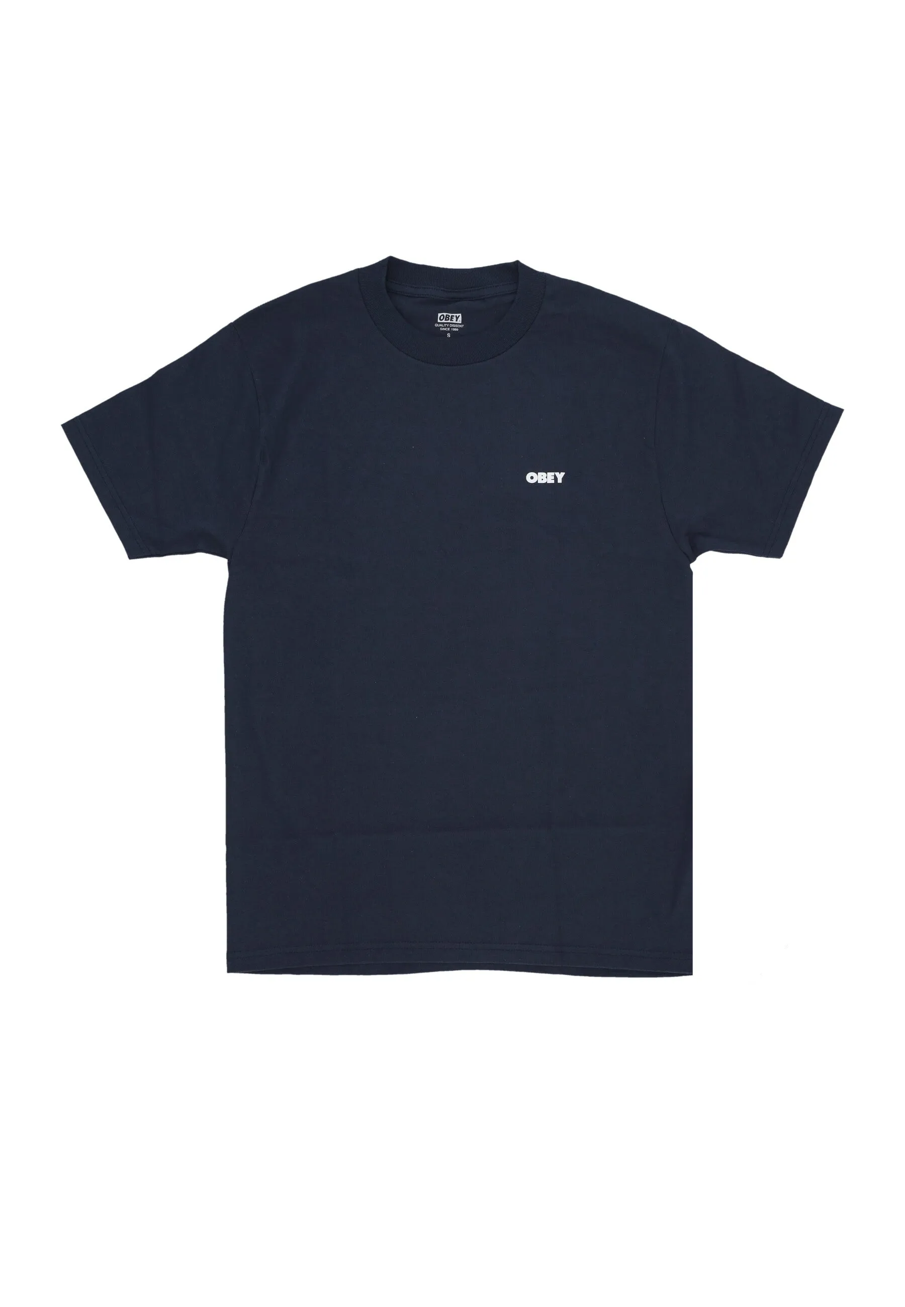Maglietta Uomo Obey 2 Classic Tee Navy
