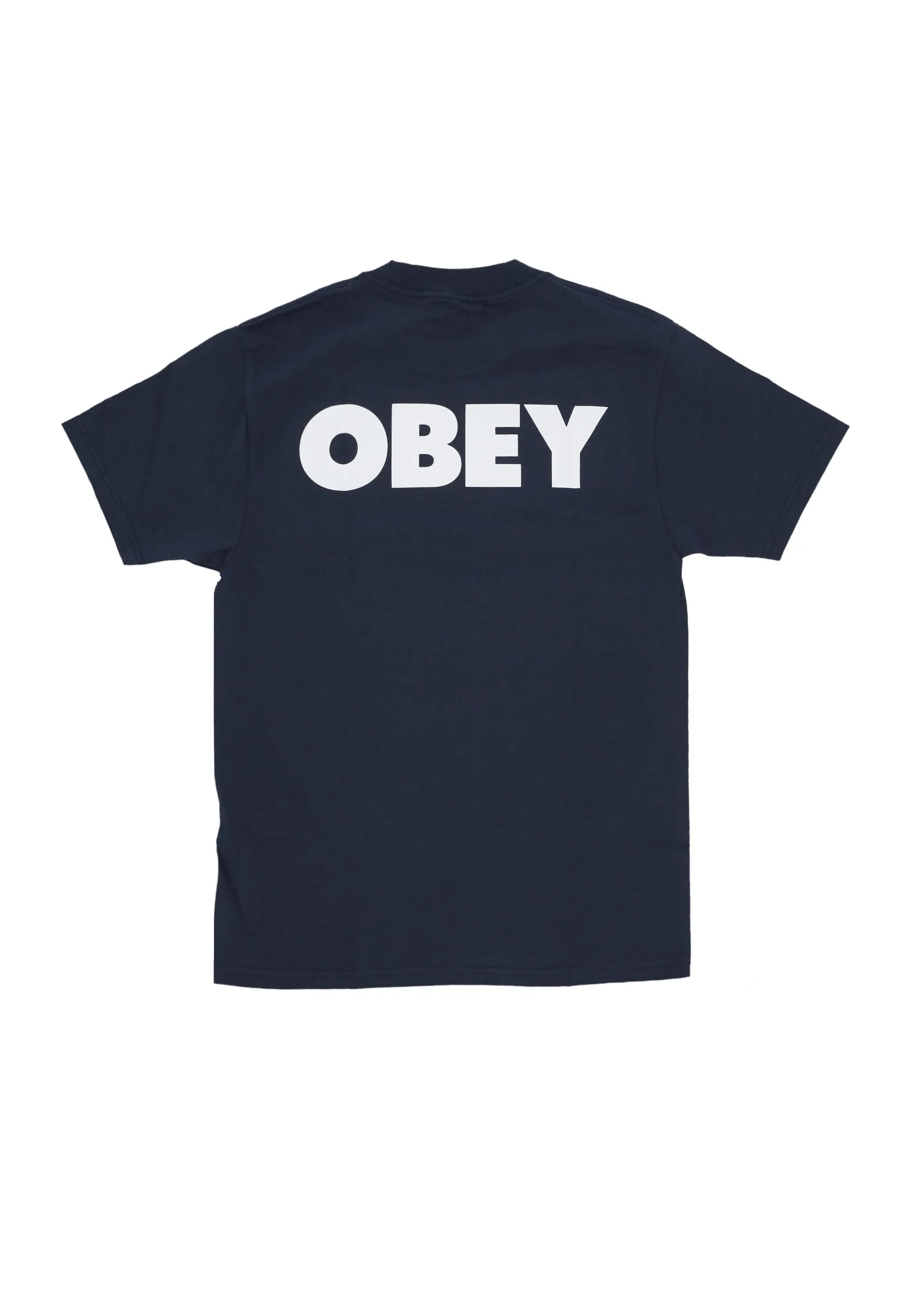 Maglietta Uomo Obey 2 Classic Tee Navy
