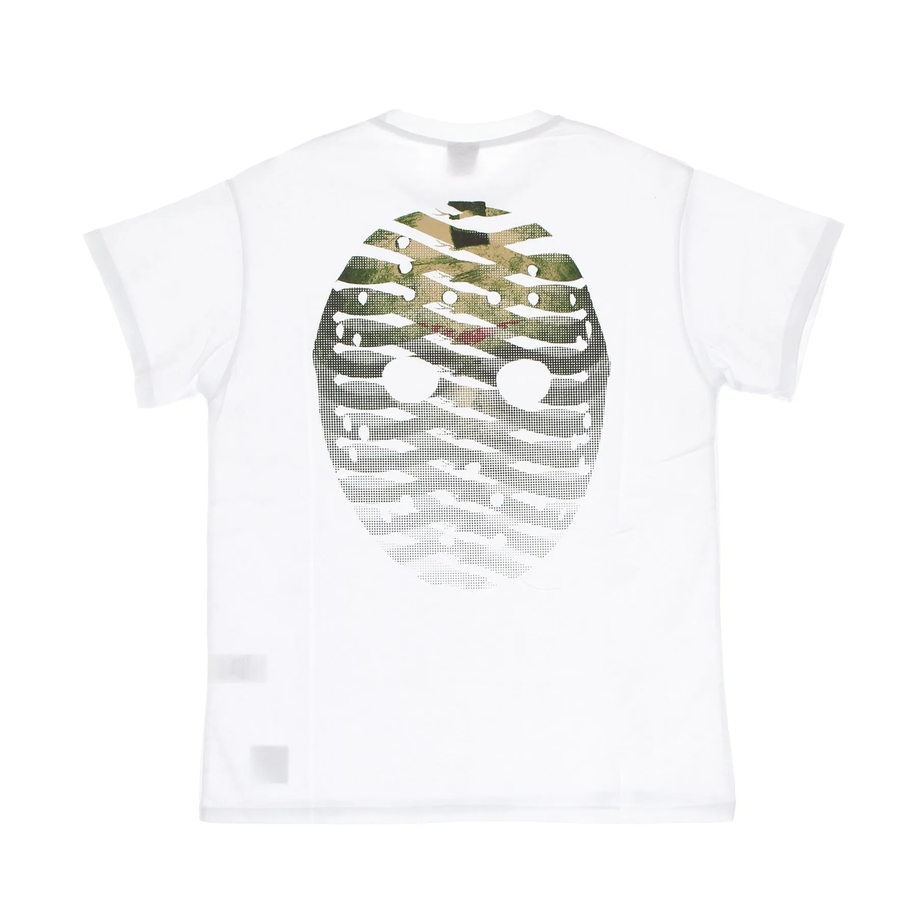 Maglietta Uomo Ribs Icon Mask Tee White