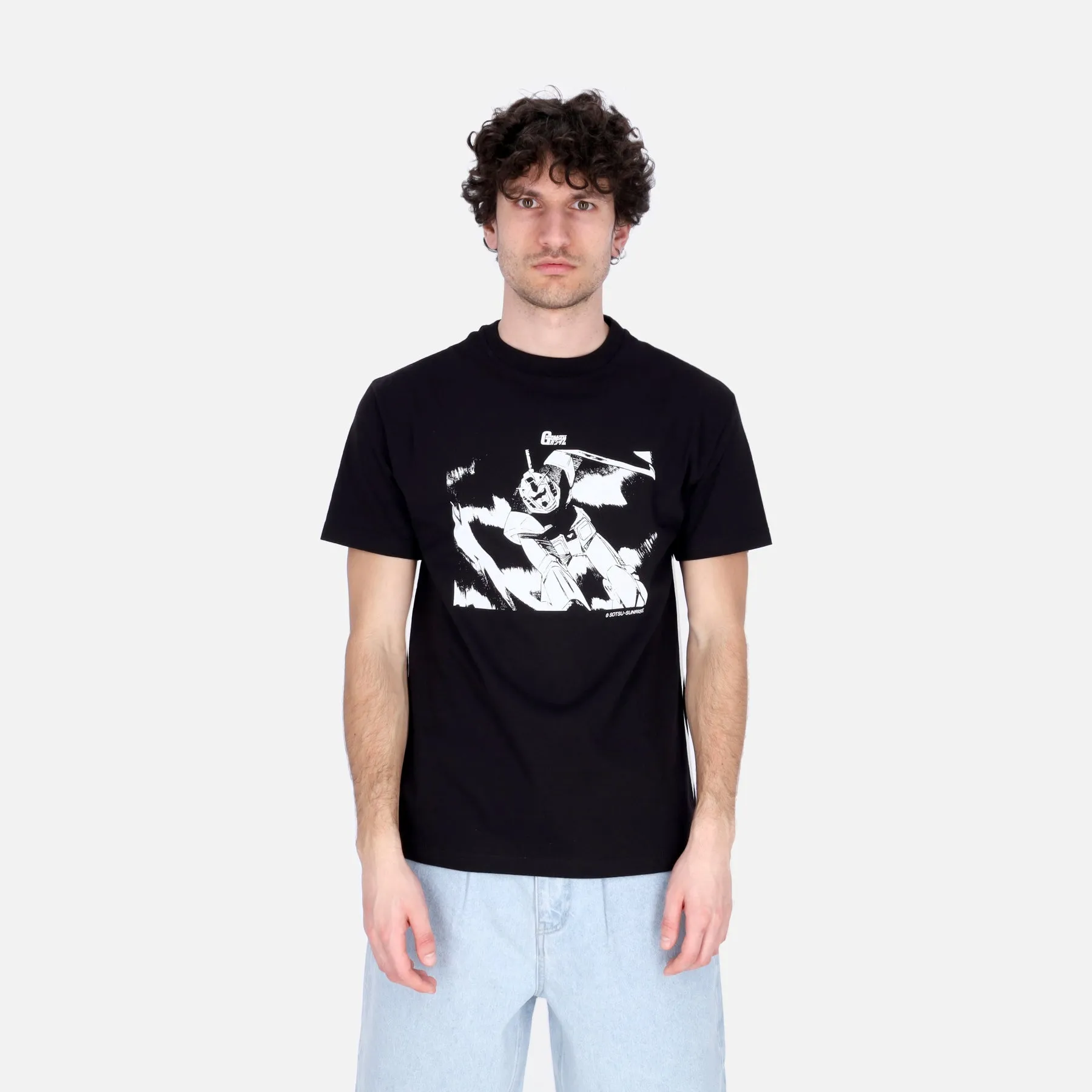 Maglietta Uomo Rising Tee X Gundam Black