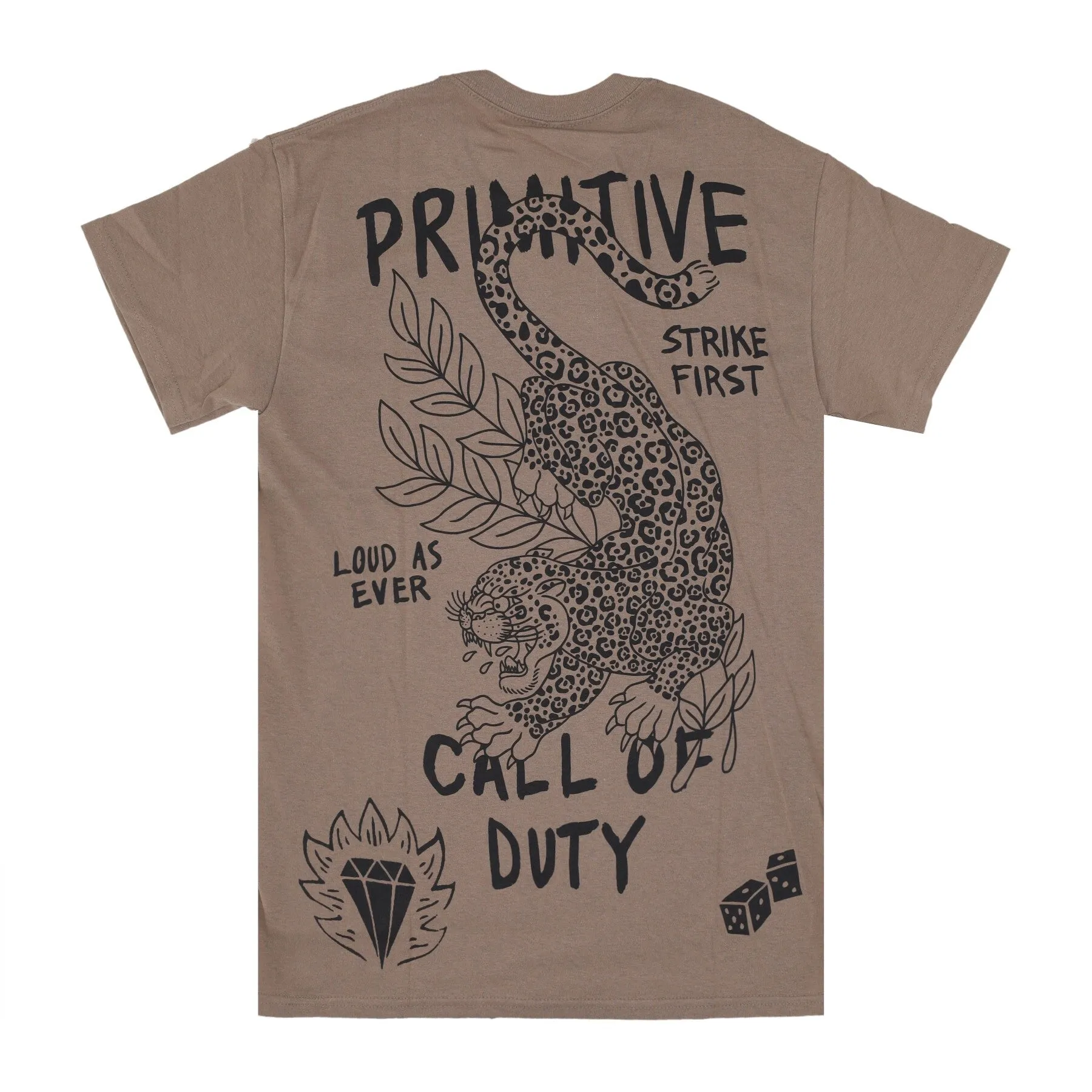Maglietta Uomo Task Force Tee X Call Of Duty Safari Green