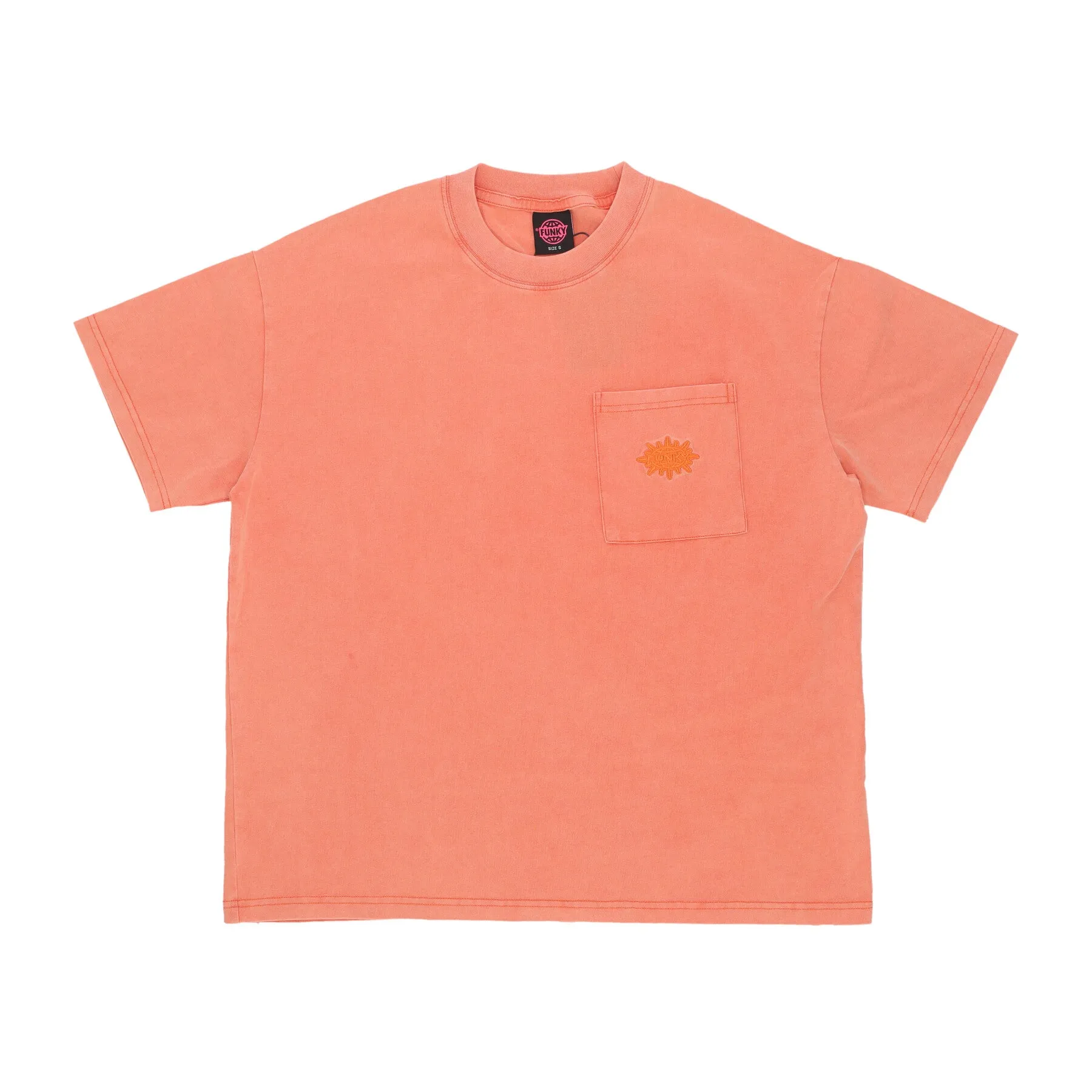 Maglietta Uomo Ultra Pocket Tee Washed Coral