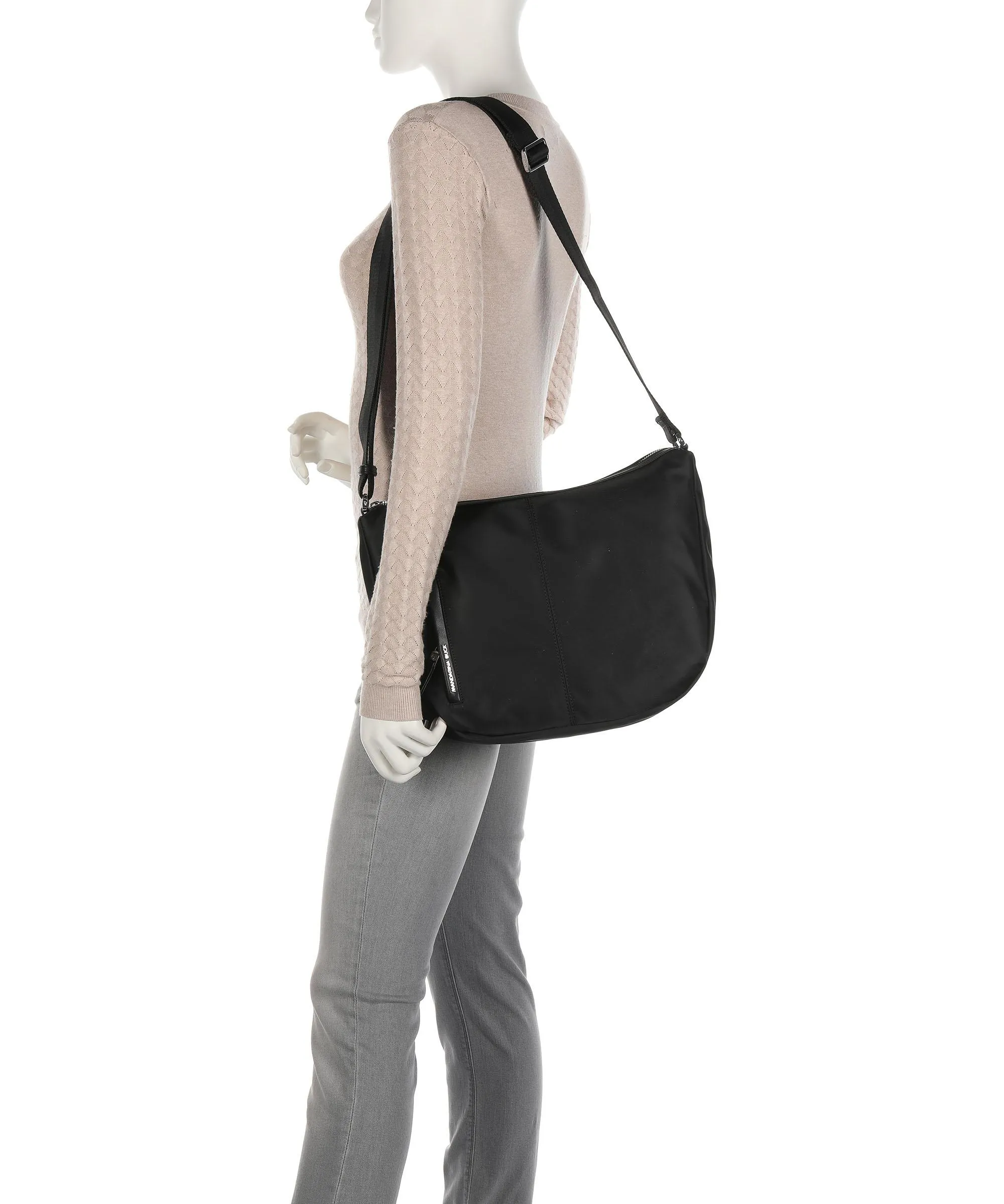  Mandarina Duck Hunter Borsa a spalla nylon nero  