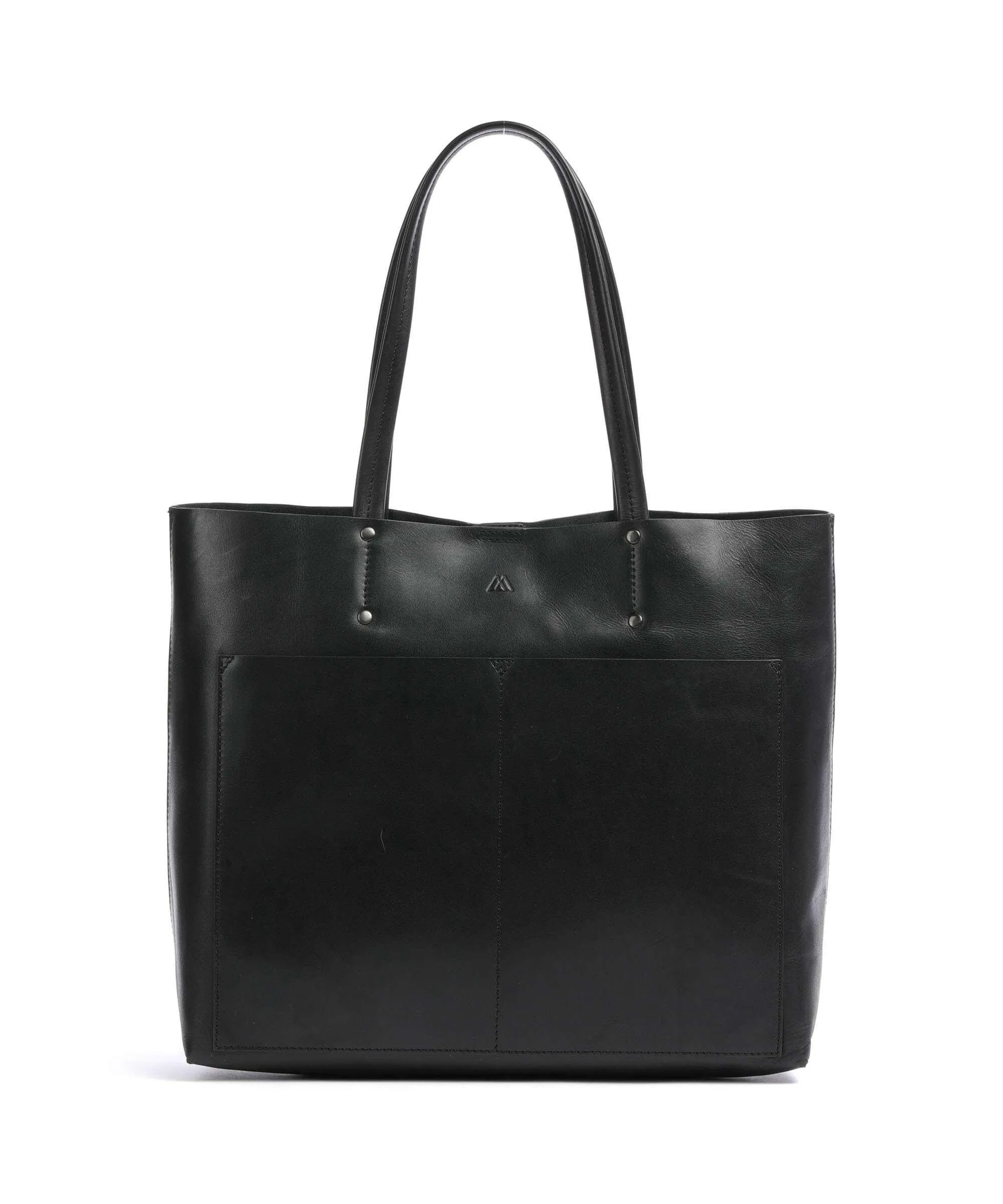  Markberg Jayda Borsa shopper pelle di vacchetta finemente grana nero  