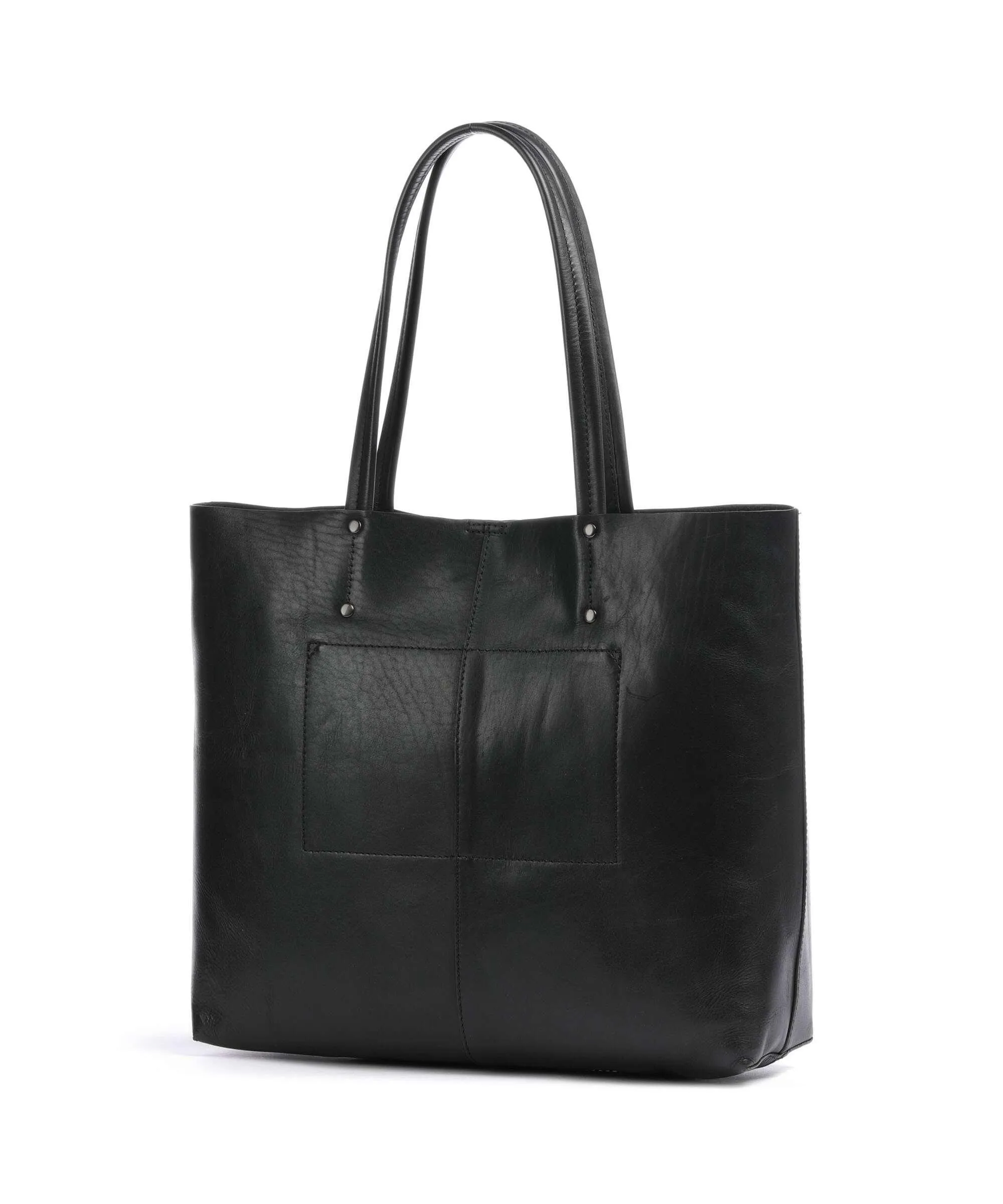  Markberg Jayda Borsa shopper pelle di vacchetta finemente grana nero  