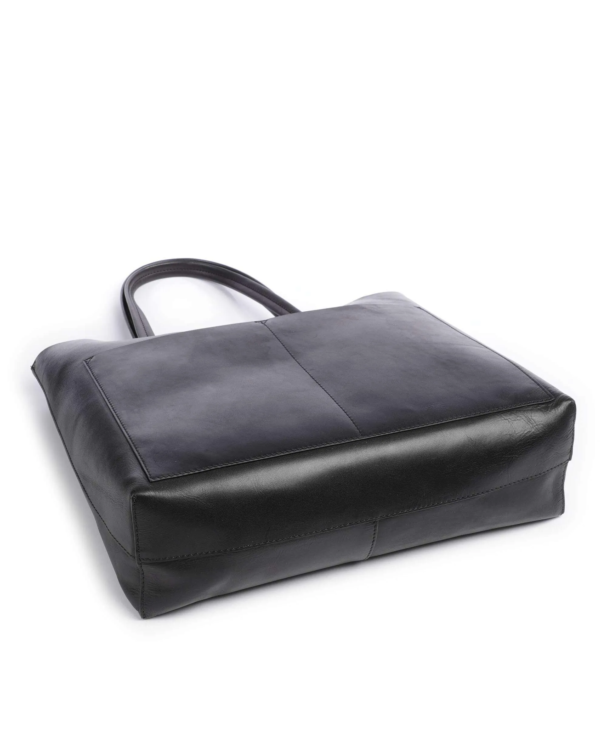  Markberg Jayda Borsa shopper pelle di vacchetta finemente grana nero  