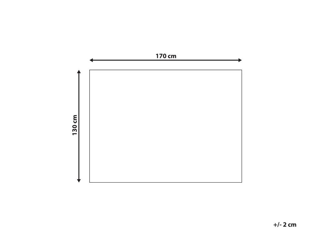 MATTA Cotton Blanket Grey 130 x 170 cm