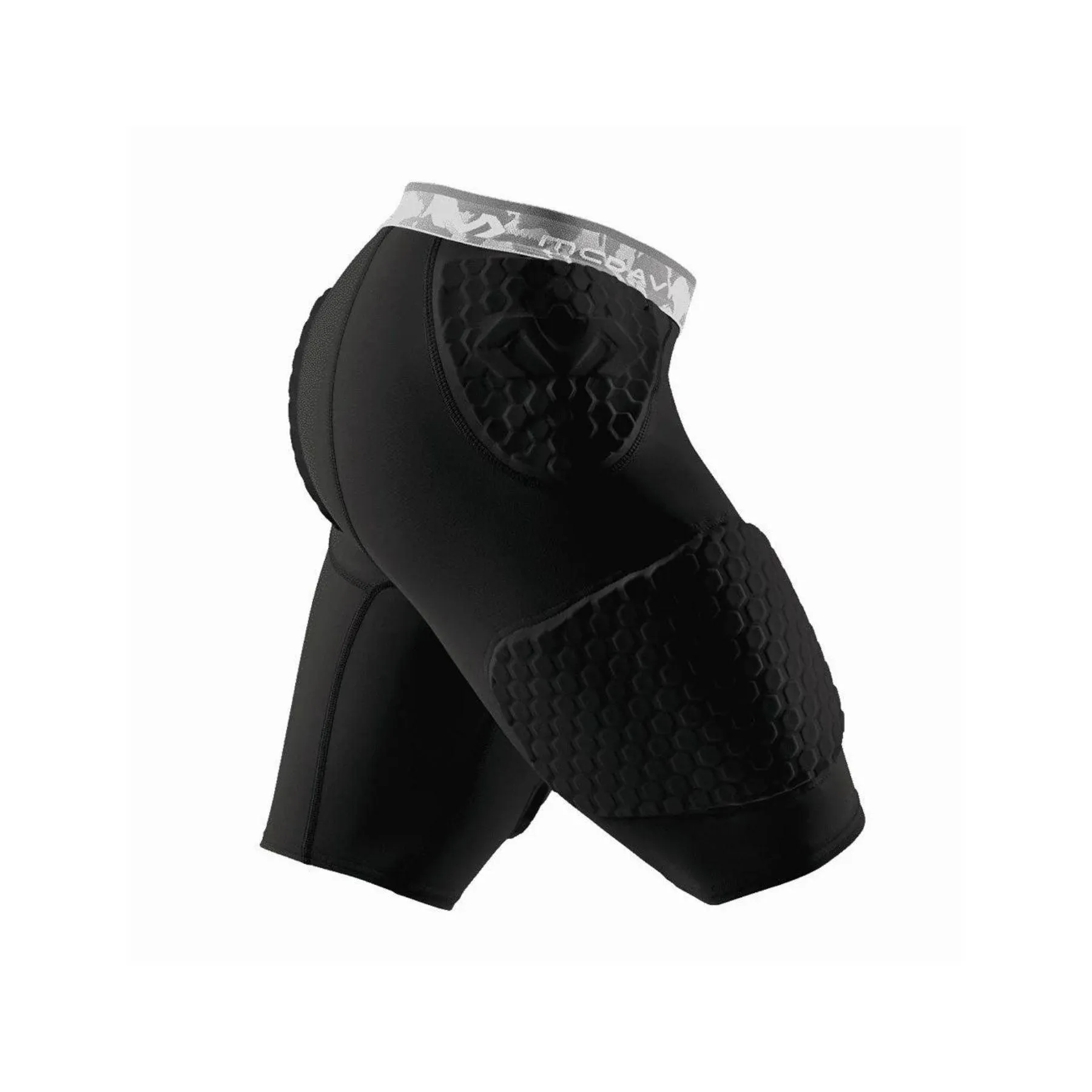 MC DAVID HEX SHORTS WITH CONTOURED WRAP-AROUND THIGH
