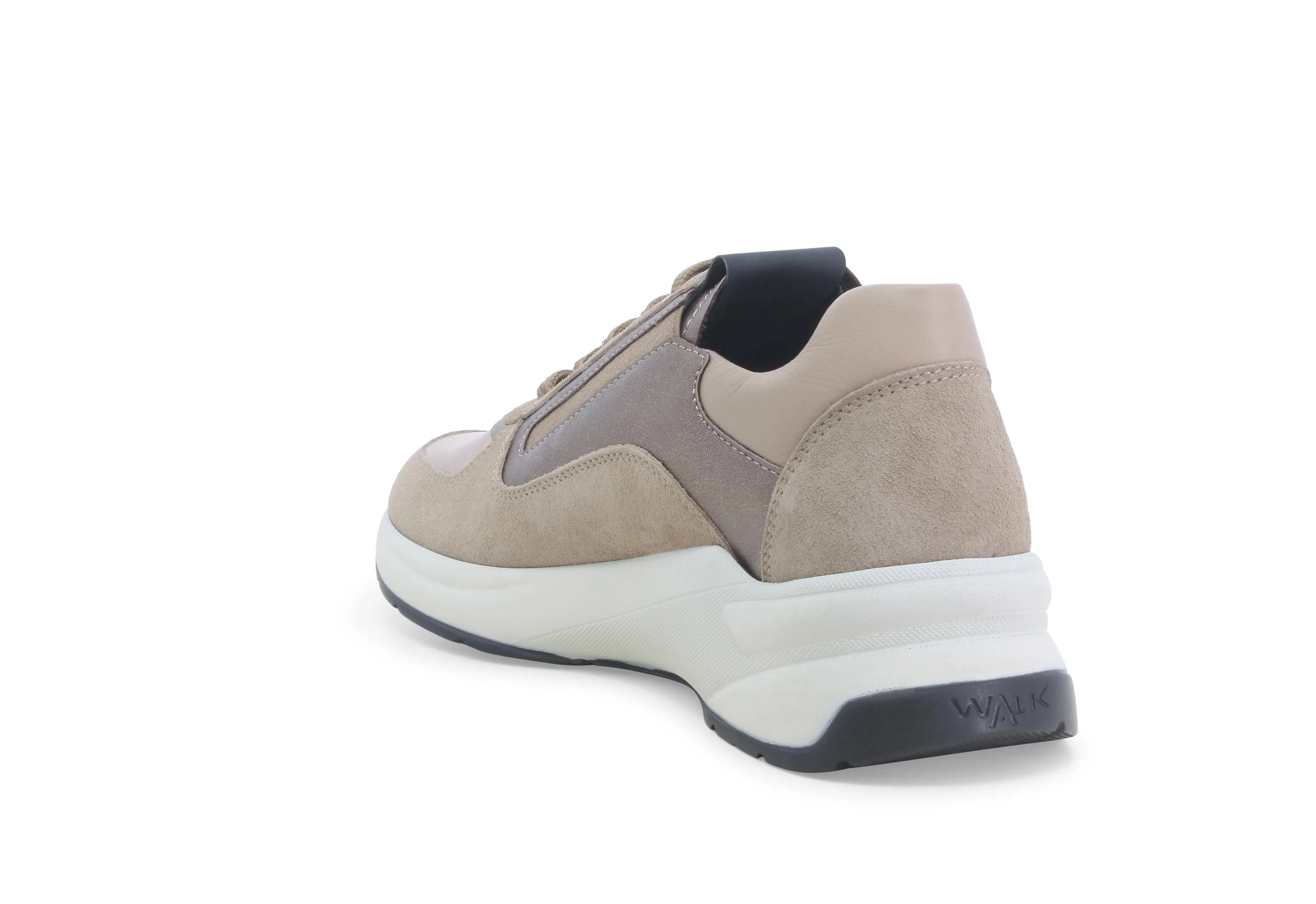 Melluso Sneakers Stringate con Cerniera Lampo Tomaia Pelle