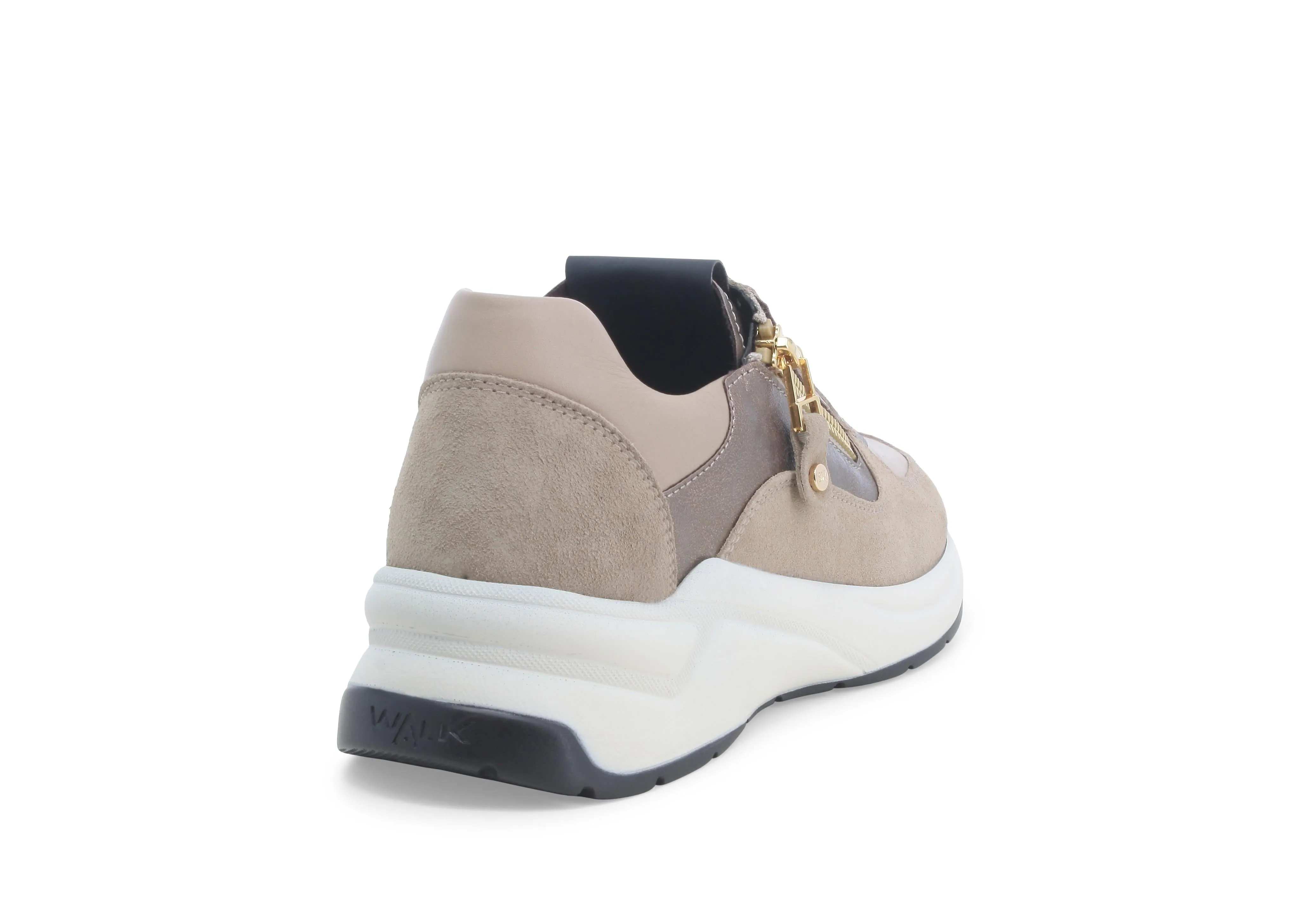 Melluso Sneakers Stringate con Cerniera Lampo Tomaia Pelle