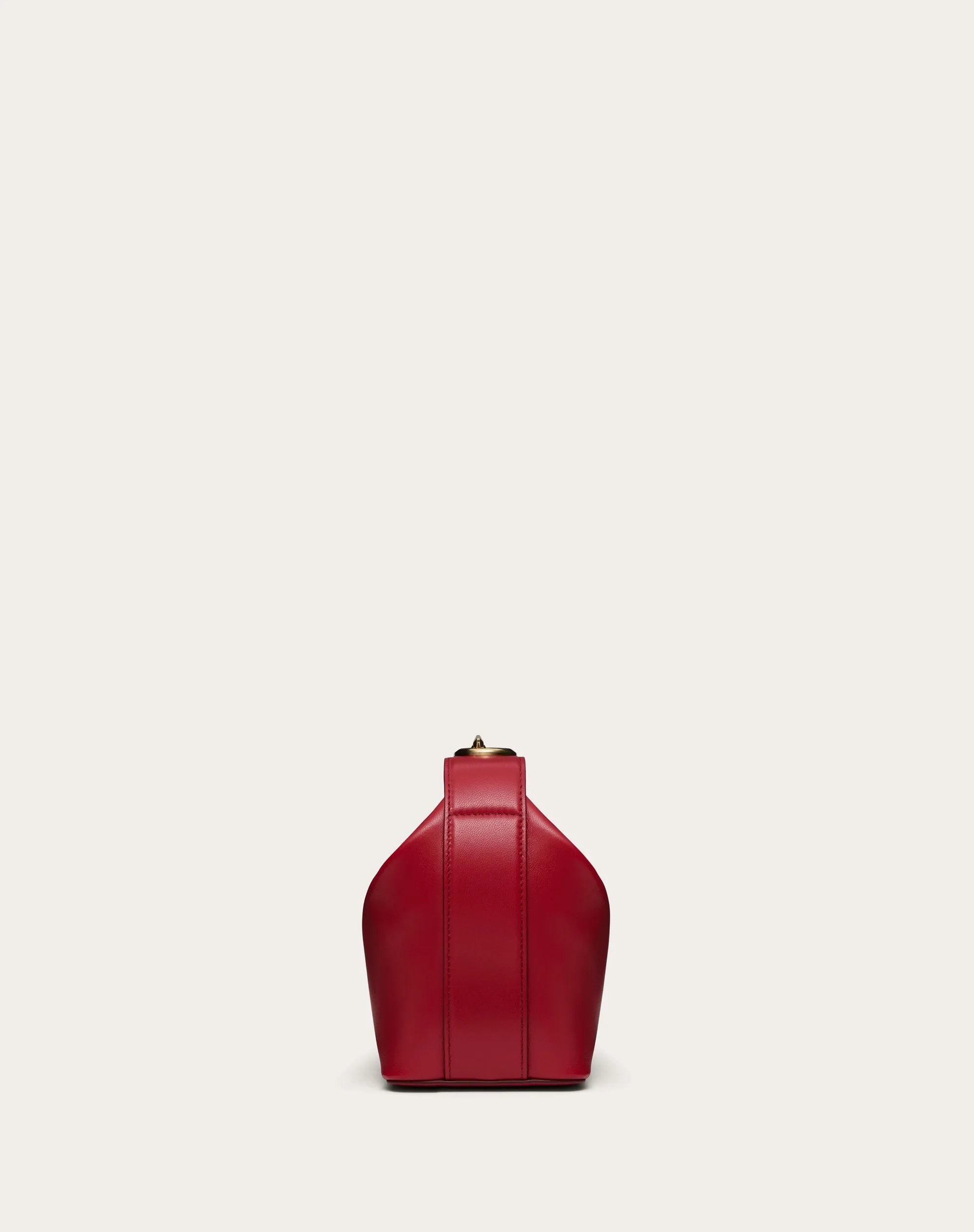 MINI BORSA A MANO VLOGO THE BOLD EDITION IN NAPPA