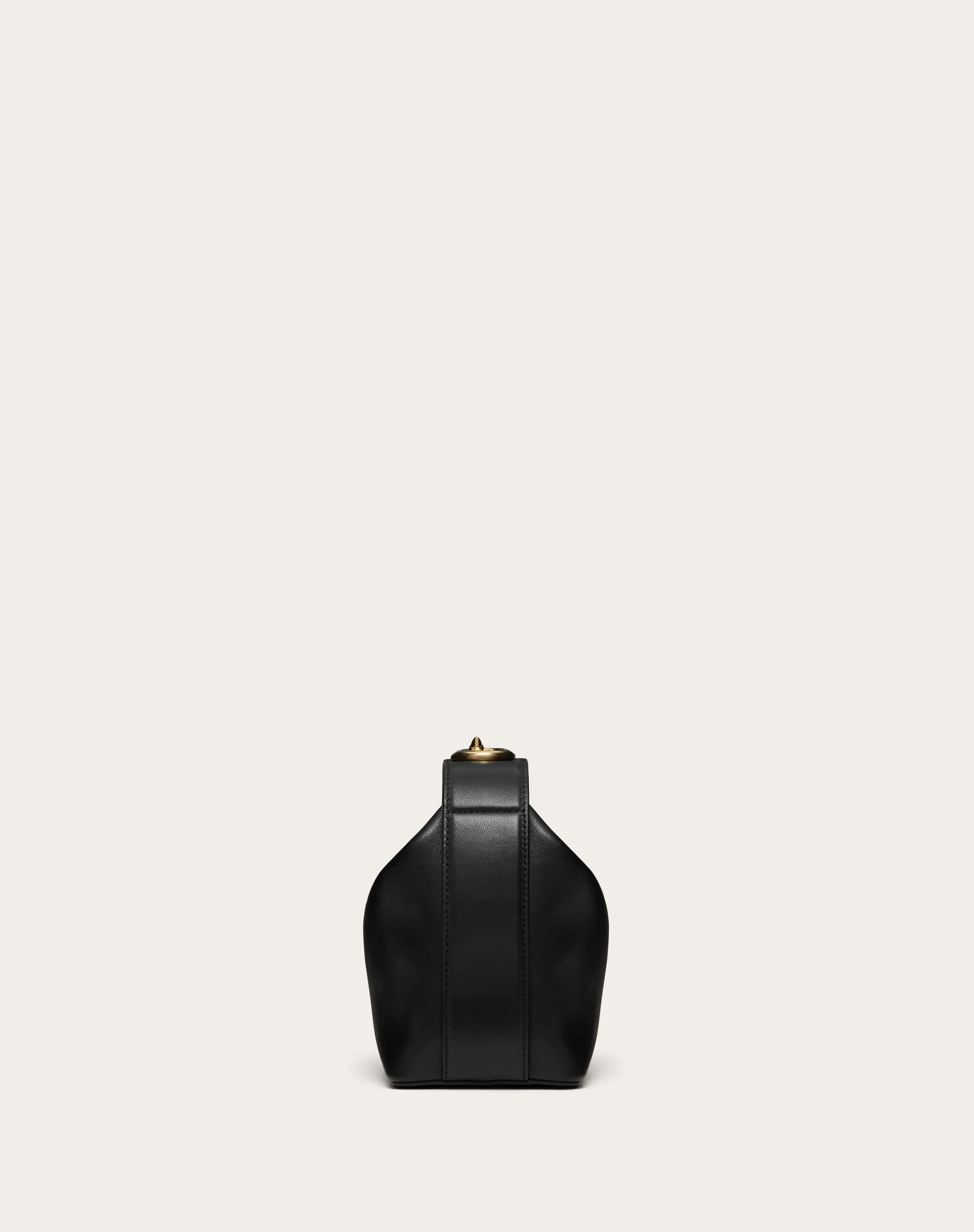 MINI BORSA A MANO VLOGO THE BOLD EDITION IN NAPPA
