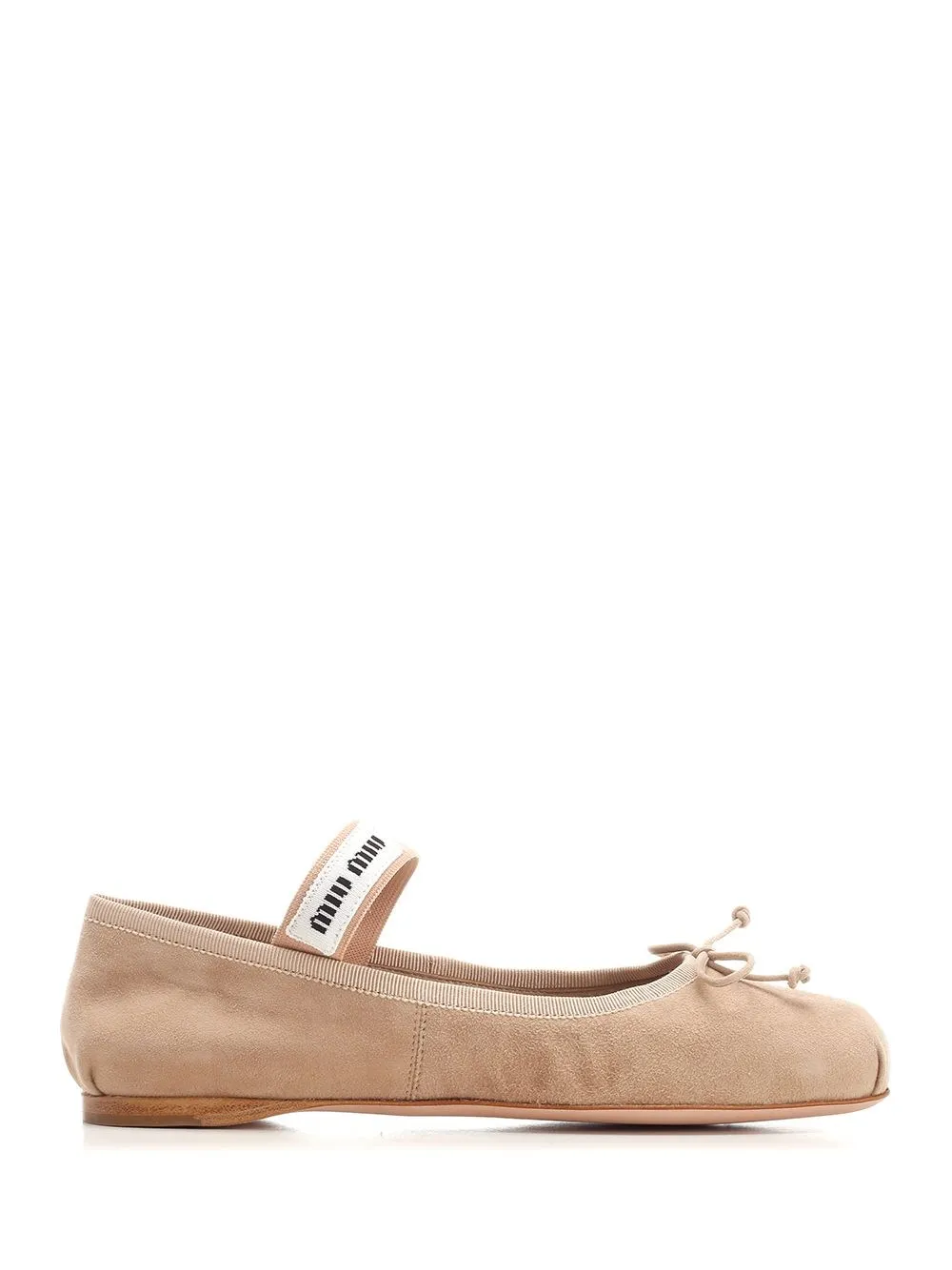   Miu Miu  Ballerine in camoscio  