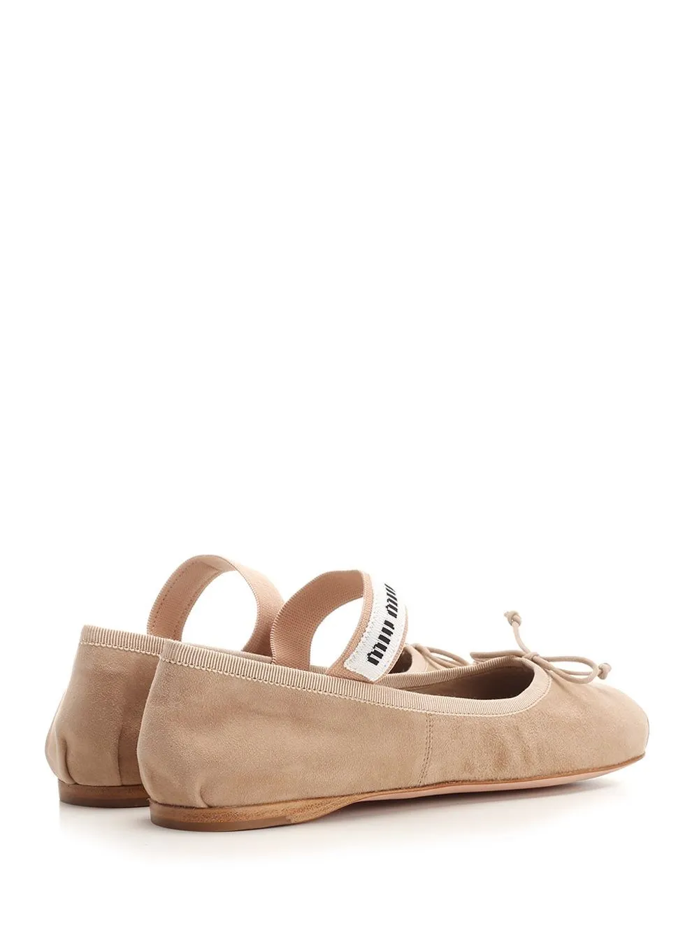   Miu Miu  Ballerine in camoscio  