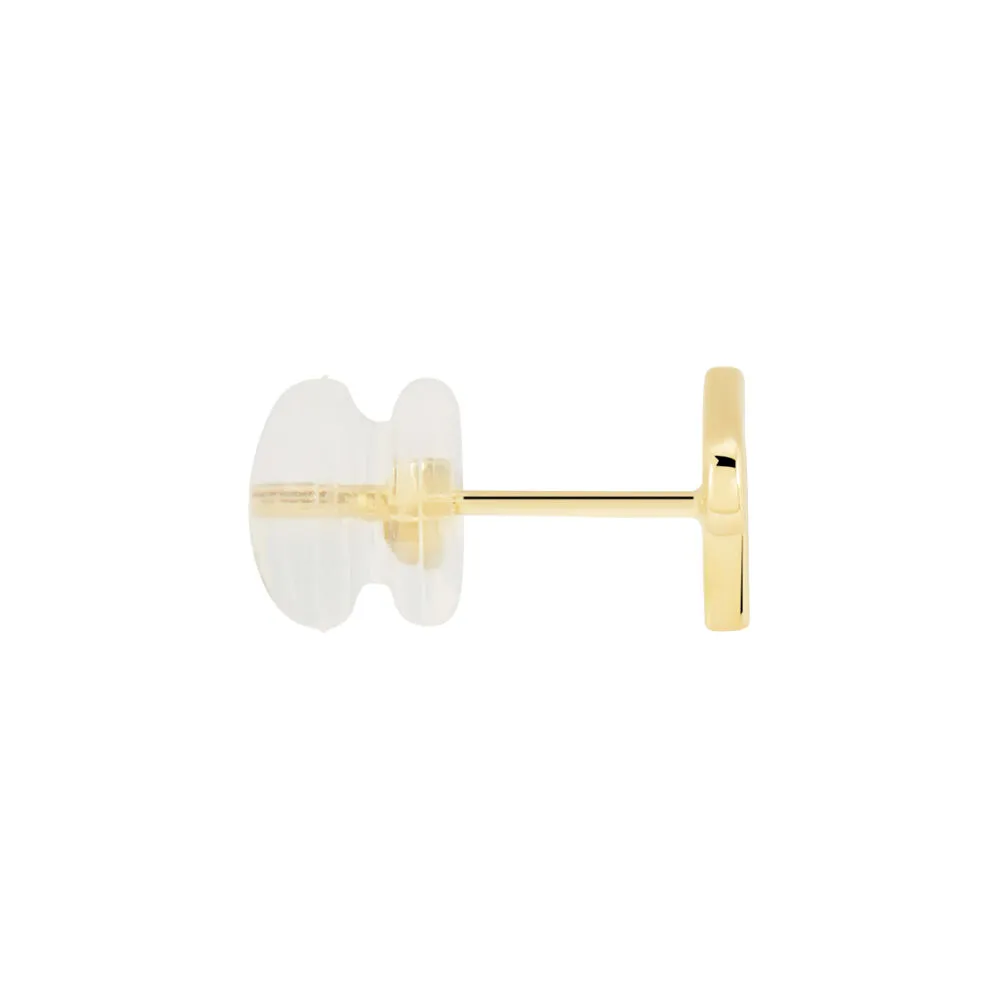 Mono Orecchino Lobo Lettera T Bon Ton Oro Giallo 375/1000 1428136