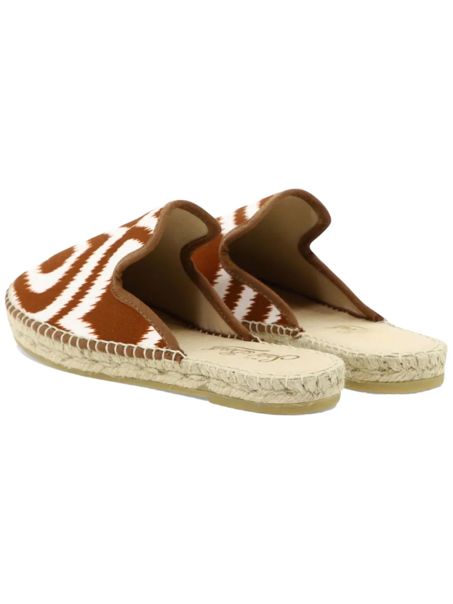 Mules espadrillas con stampa