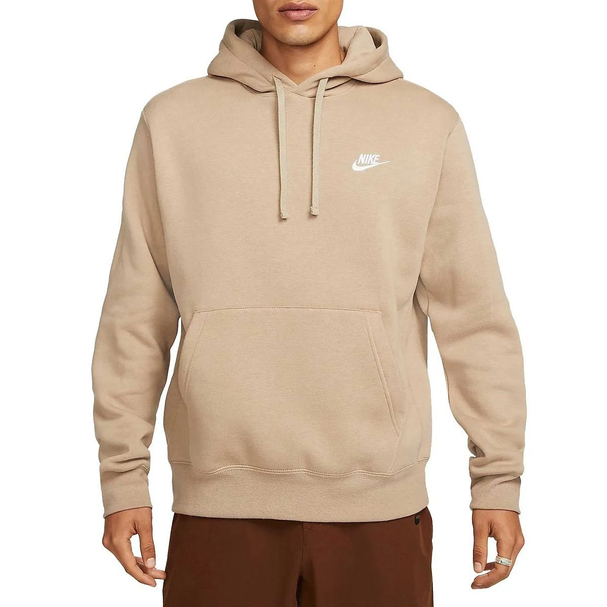     NIKE FELPA CON CAPPUCCIO CLUB FLEECE  