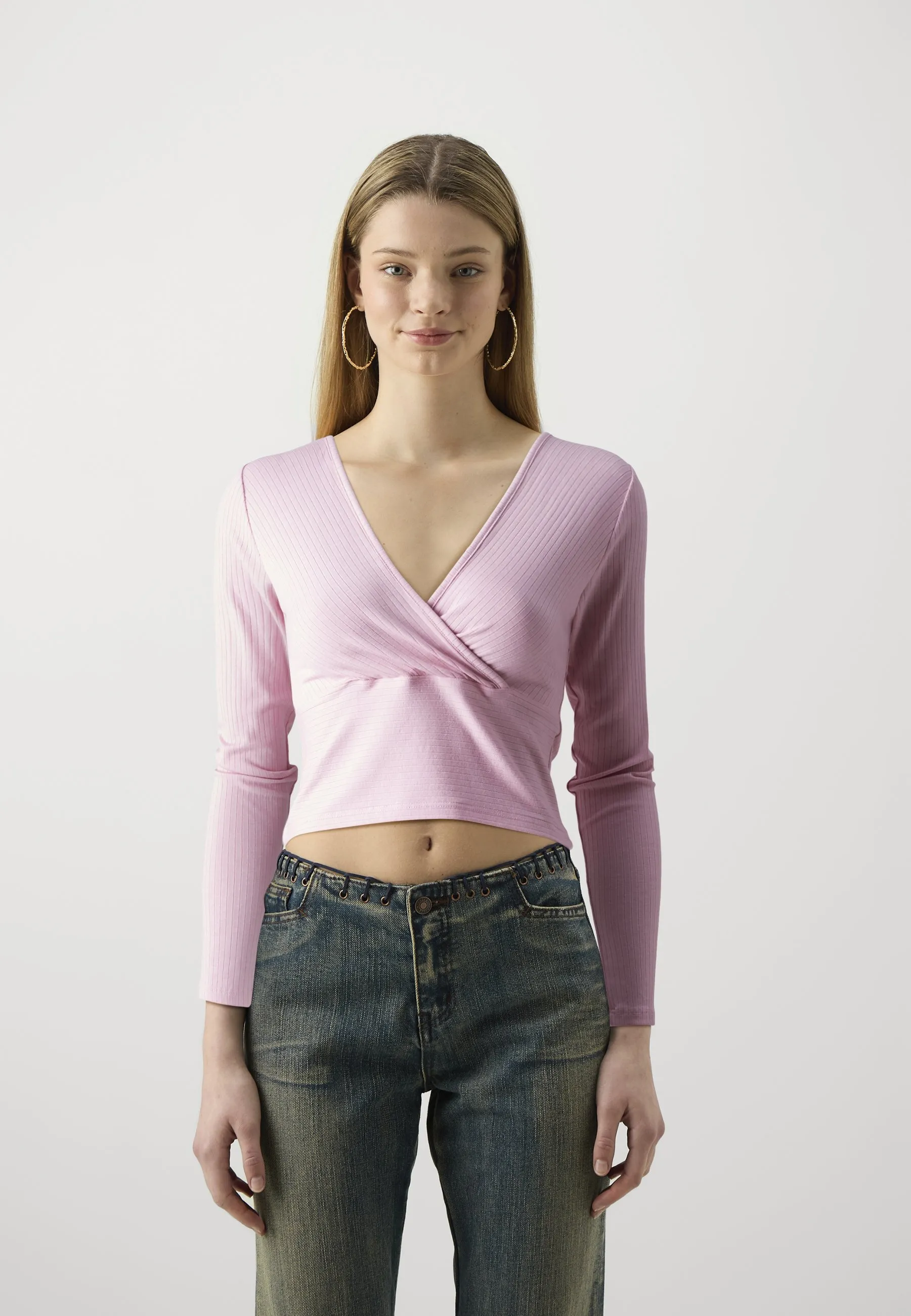 ONLFREYA WRAP - Maglietta a manica lunga