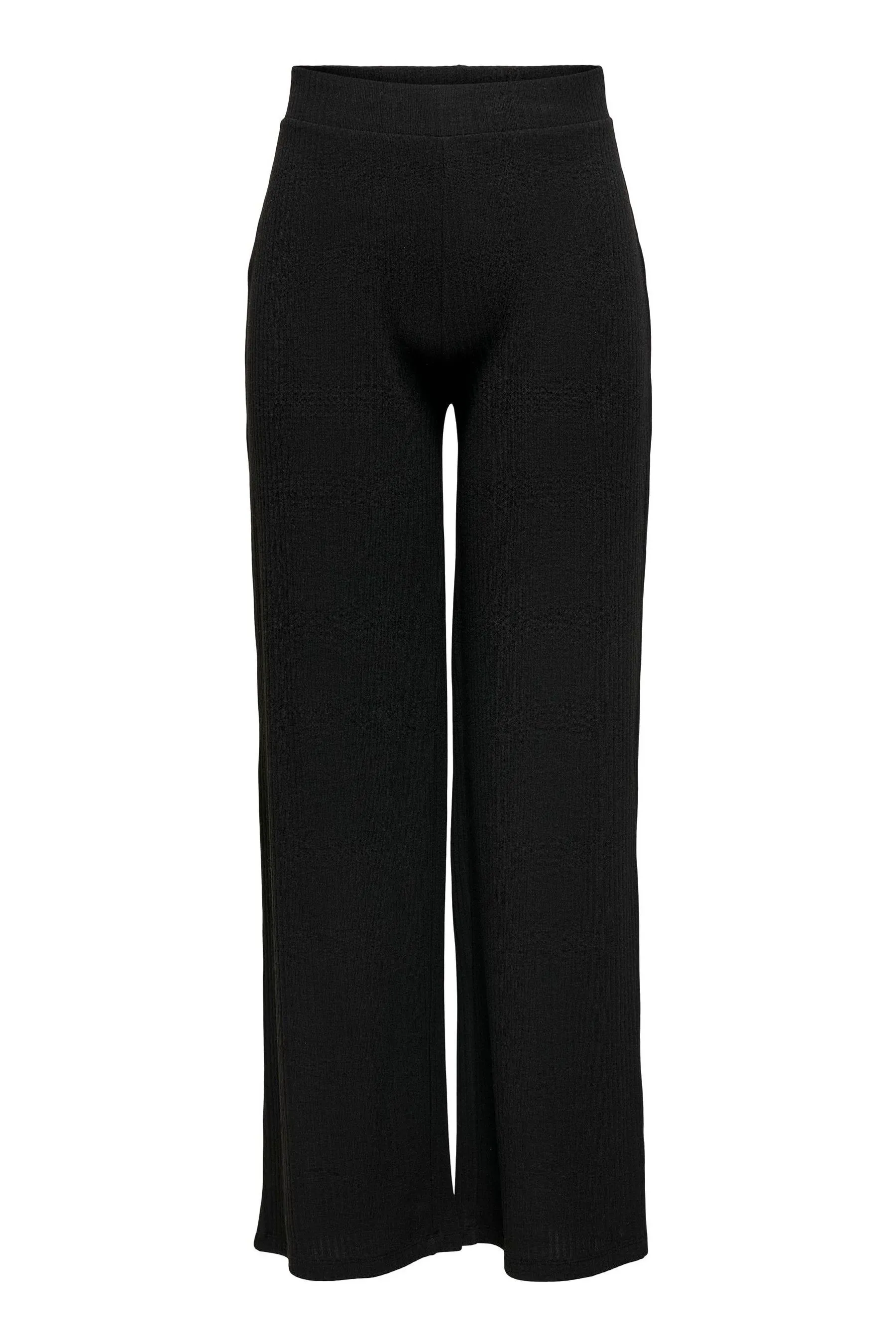 ONLY - Pantaloni a gamba larga a vita alta