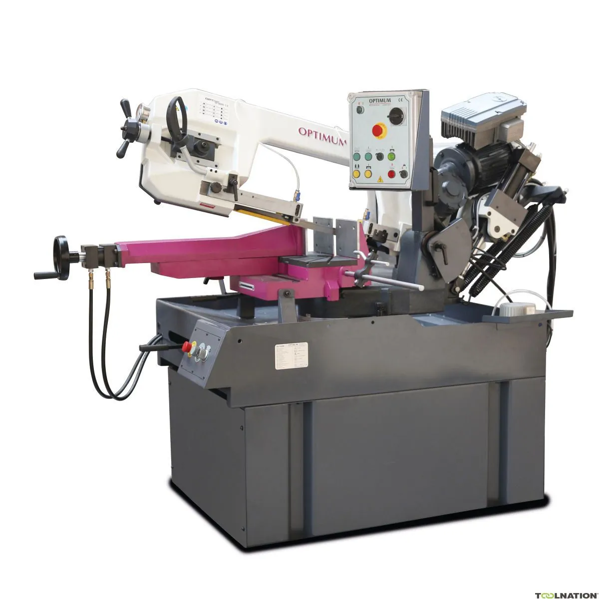 Optimum 713290360 SD351AV Segatrice a nastro per metalli. Opti SD351AV 2,2kW 400V