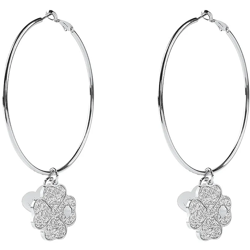 orecchini a cerchio donna Bliss Glittermania