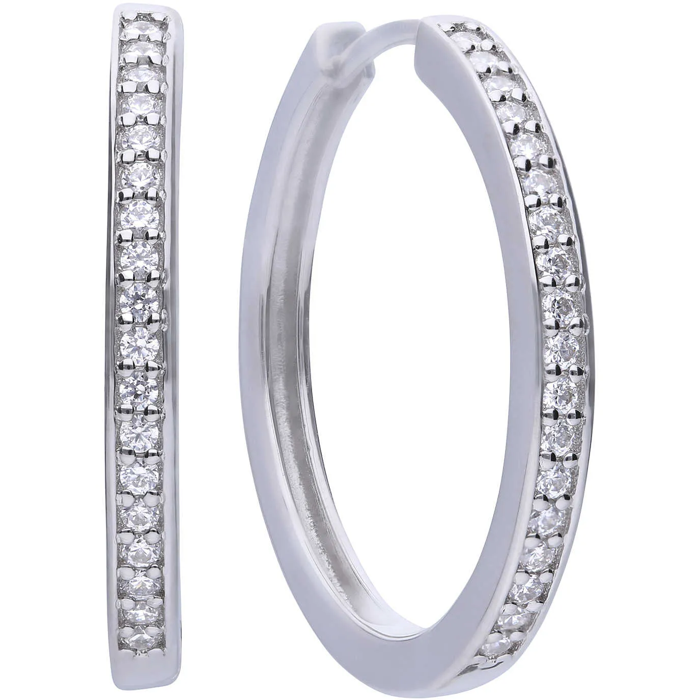 orecchini a cerchio donna Diamonfire Modern