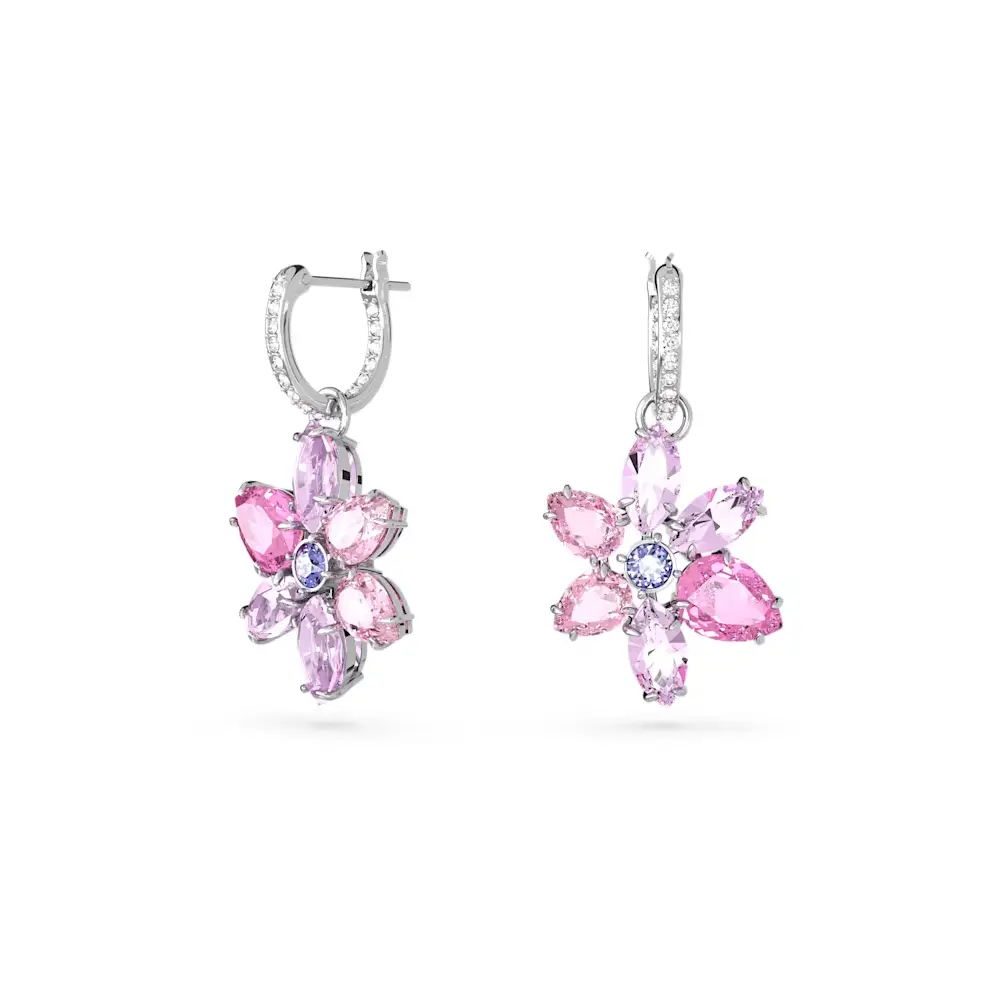 ORECCHINI A CERCHIO GEMA SWAROVSKI