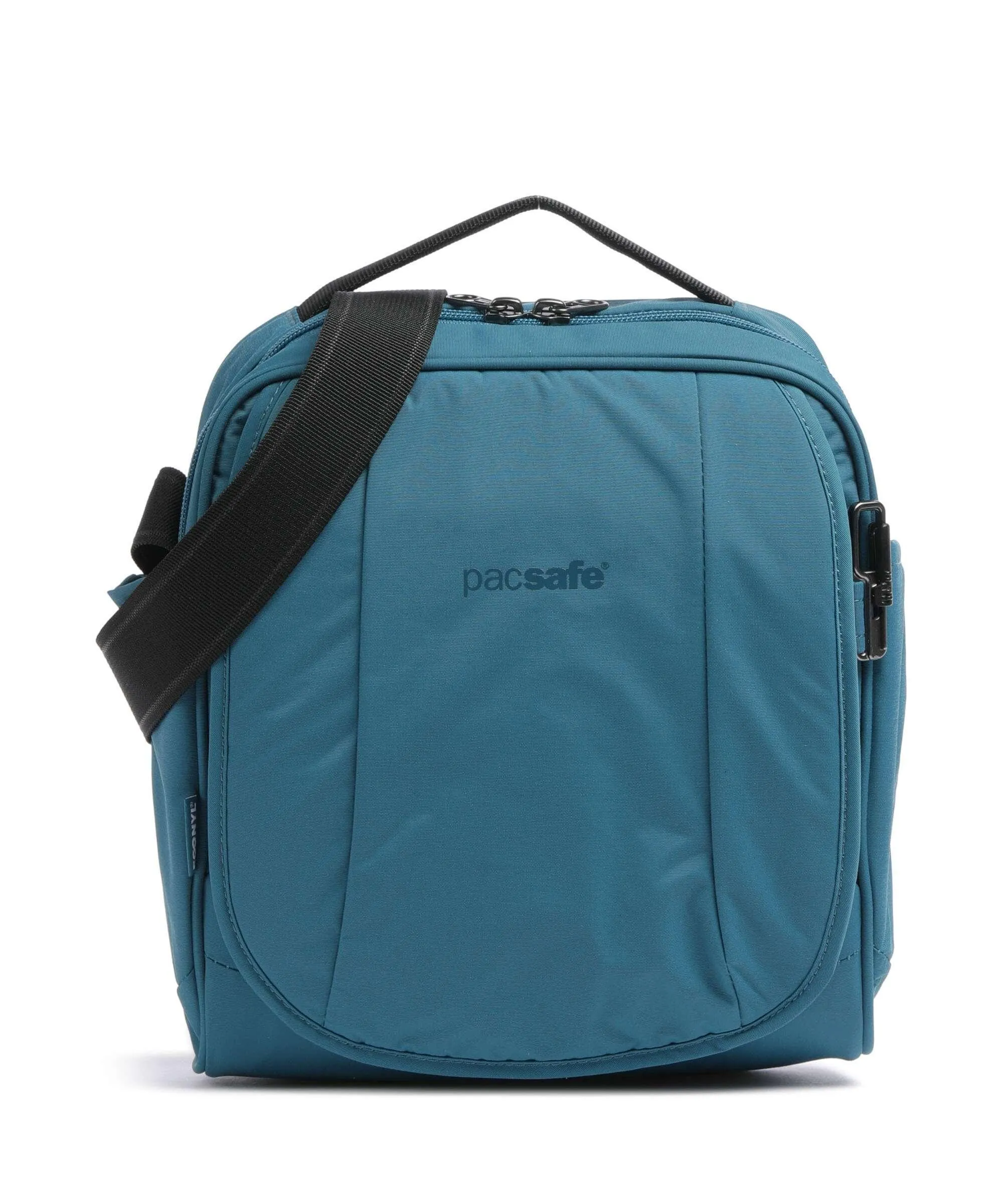  Pacsafe LS 200 Borsa a spalla econyl nylon petrol  