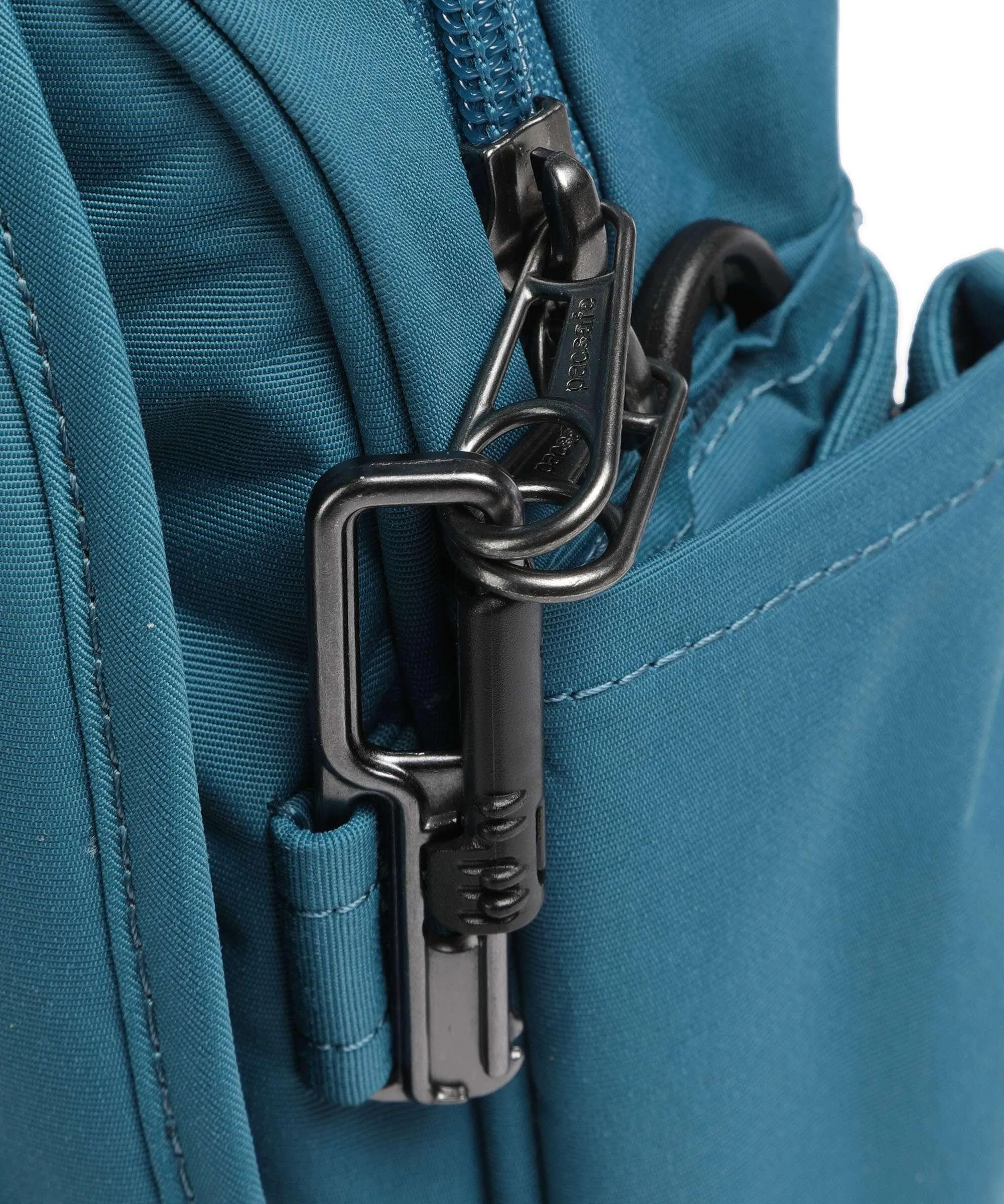  Pacsafe LS 200 Borsa a spalla econyl nylon petrol  