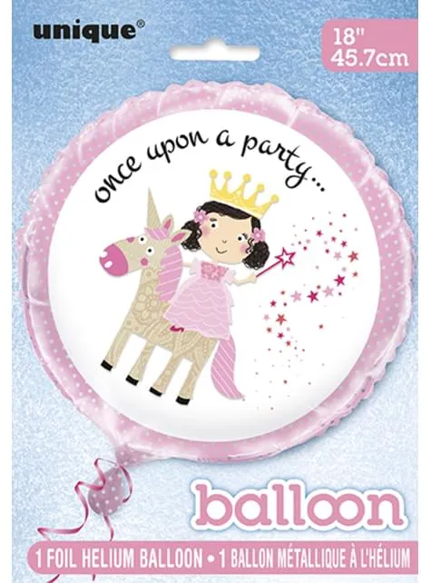 Palloncino Principessa di Foil rotondo - Magical Unicorn