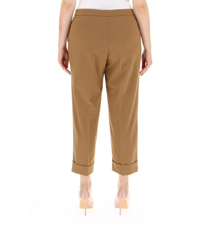 Pantalone con risvolto