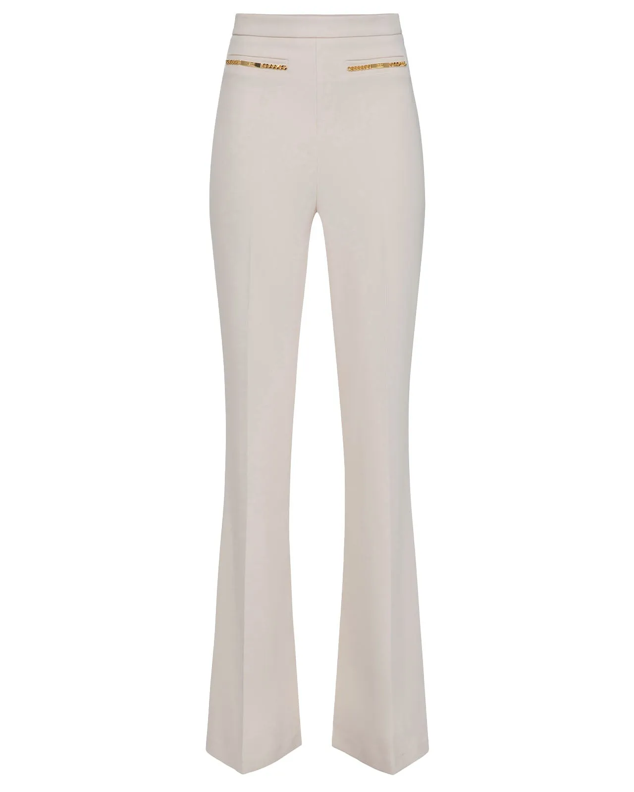 Pantalone palazzo crepe burro
