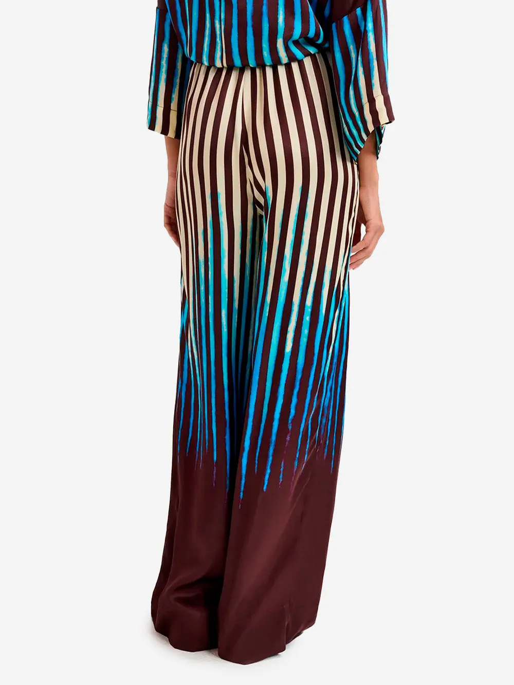 Pantaloni ampi con stampa