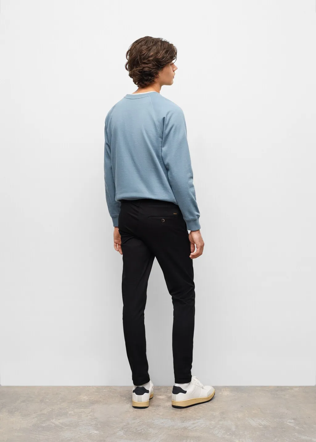 Pantaloni chino cotone