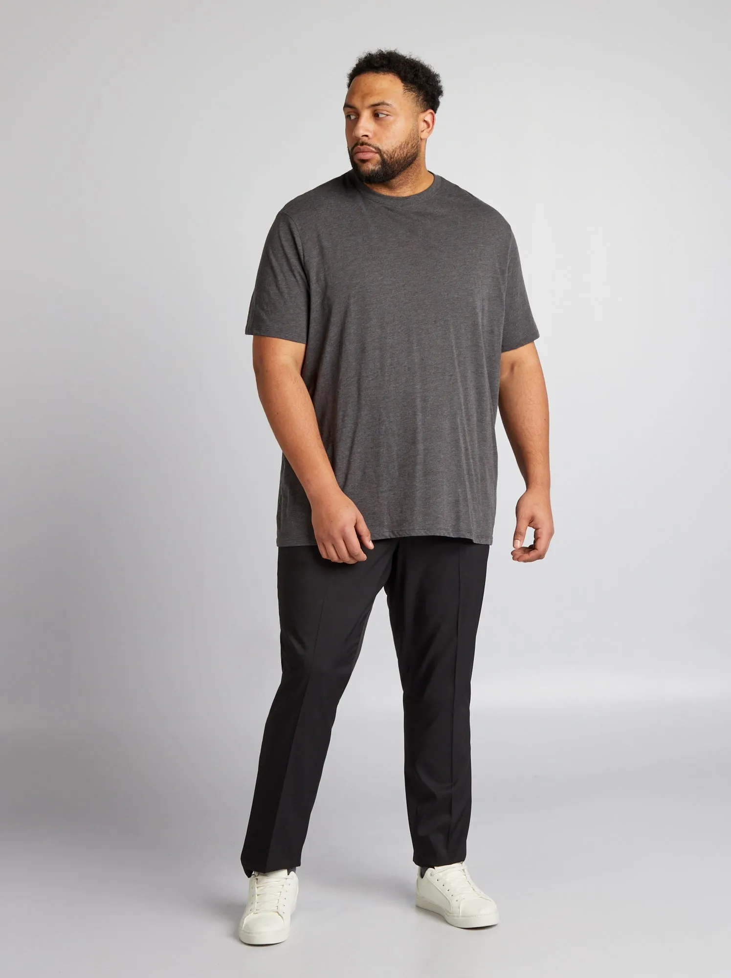 Pantaloni da completo slim - nero